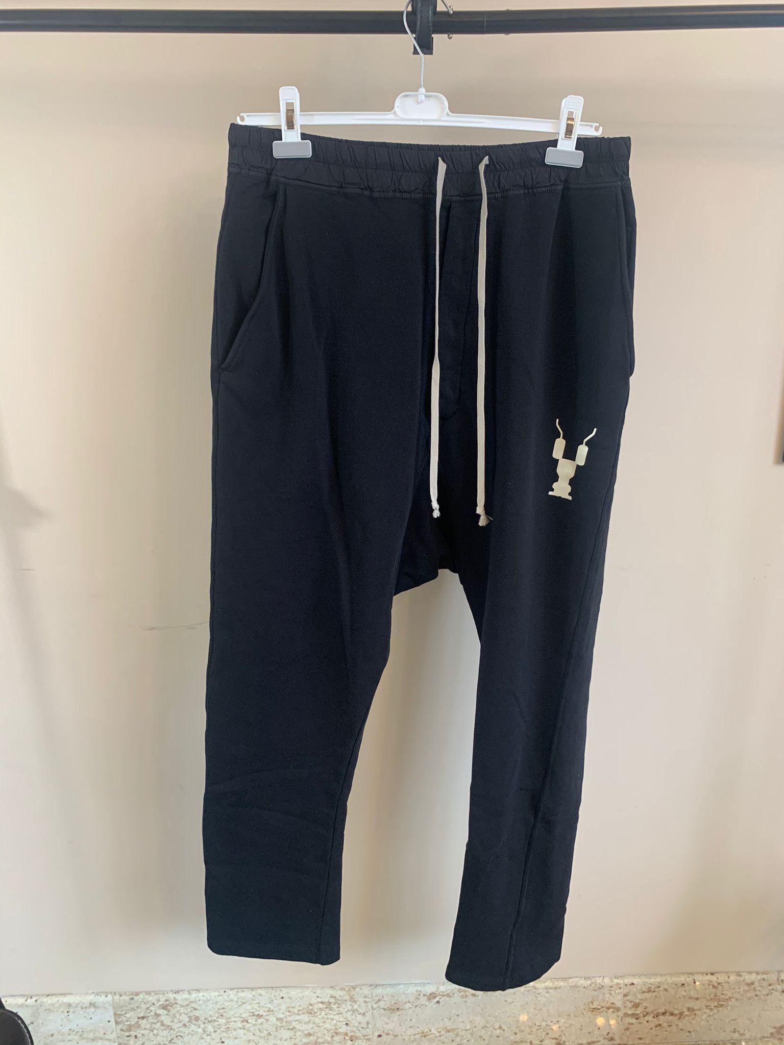 パンツ RICK OWENS DRAWSTRING LONG PANTS 46 Dietrich Drawstring in Mahogany – SVRN