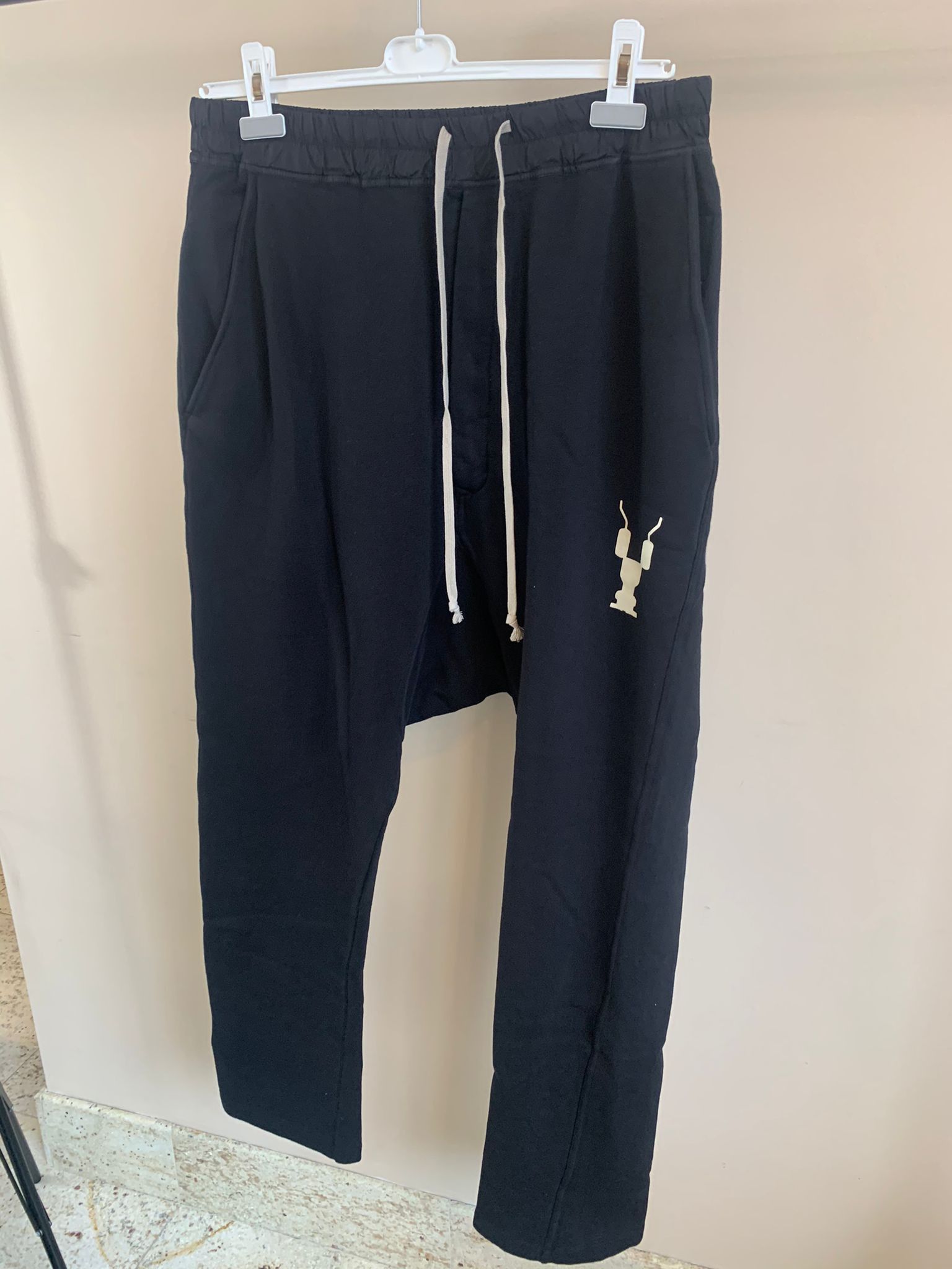 Rick Owens Drkshdw FW19 Drawstring Long Pants Size US 36 / EU 52 - 1 Thumbnail