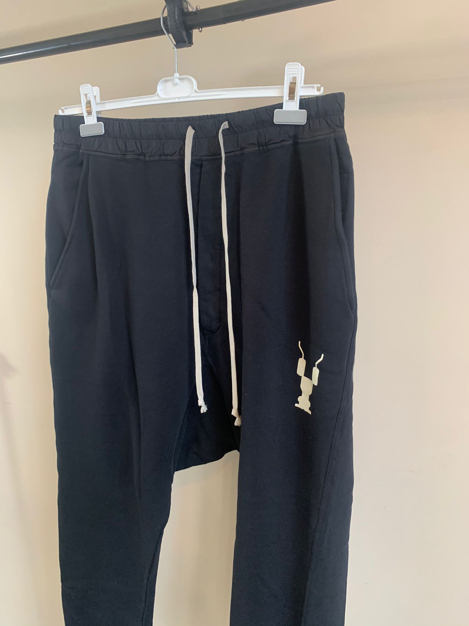 Rick Owens Drkshdw FW19 Drawstring Long Pants Size US 36 / EU 52 - 6 Thumbnail