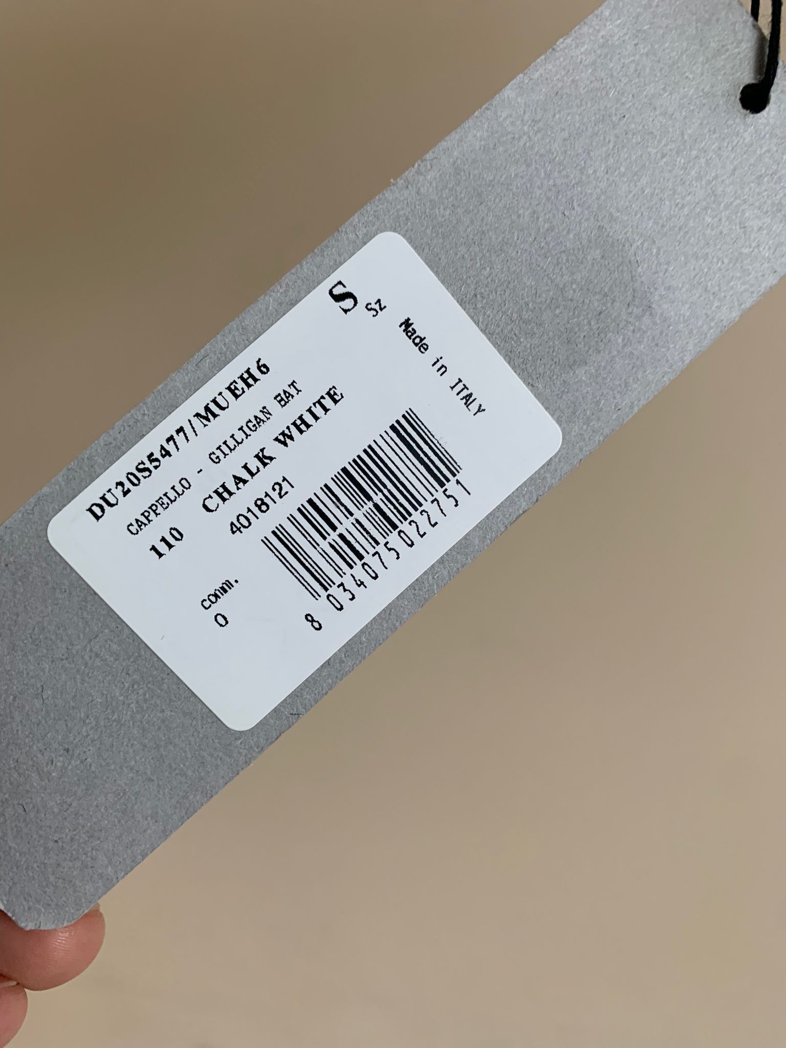 Rick Owens Drkshdw SS20 Gilligan Hat Size ONE SIZE - 6 Thumbnail