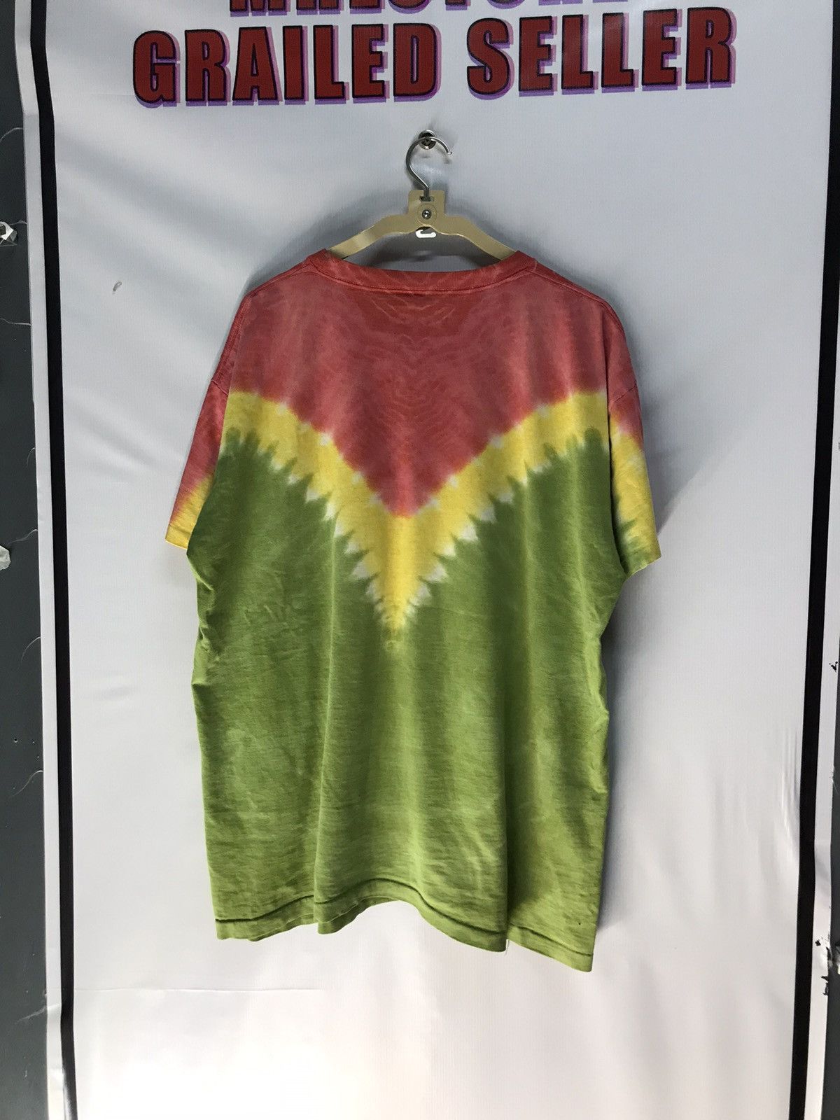 Band Tees × Vintage Vintage rasta printed tshirt Size US XL / EU 56 / 4 - 2 Thumbnail