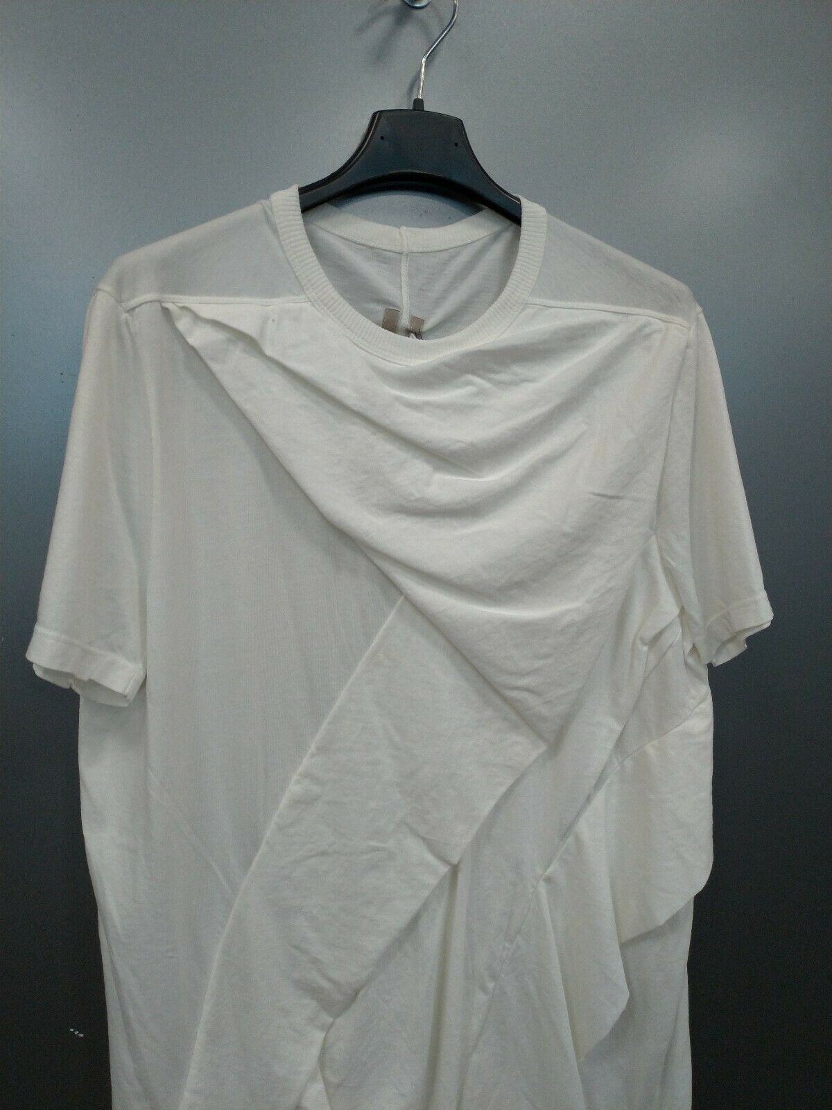 Rick Owens Drkshdw FW17 Top - Wreck Tee in Milk Size US S / EU 44-46 / 1 - 7 Thumbnail
