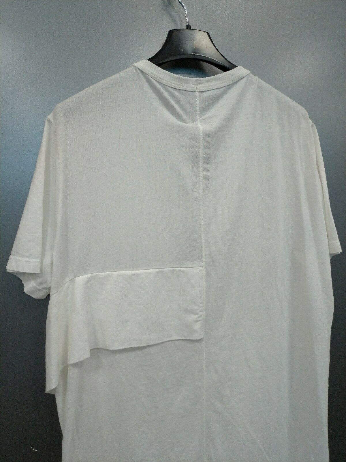 Rick Owens Drkshdw FW17 Top - Wreck Tee in Milk Size US S / EU 44-46 / 1 - 9 Thumbnail