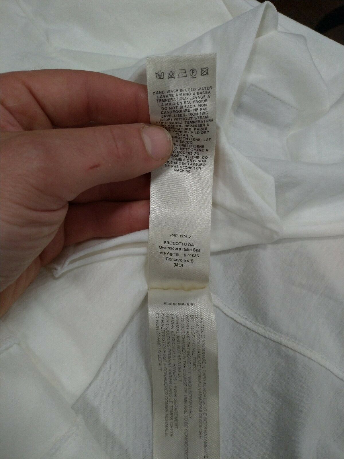 Rick Owens Drkshdw FW17 Top - Wreck Tee in Milk Size US S / EU 44-46 / 1 - 8 Thumbnail