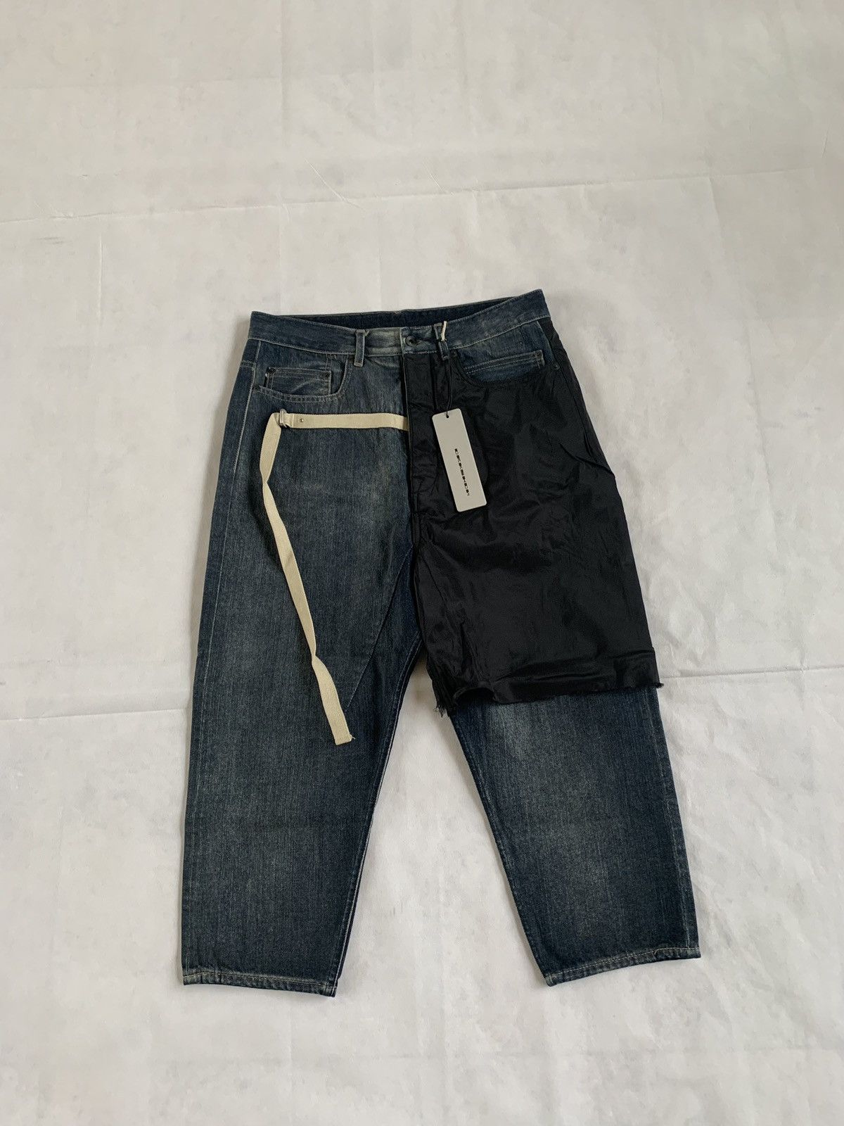 Rick Owens Drkshdw Combo Collapse Denim in Hustler Size US 31 - 2 Thumbnail