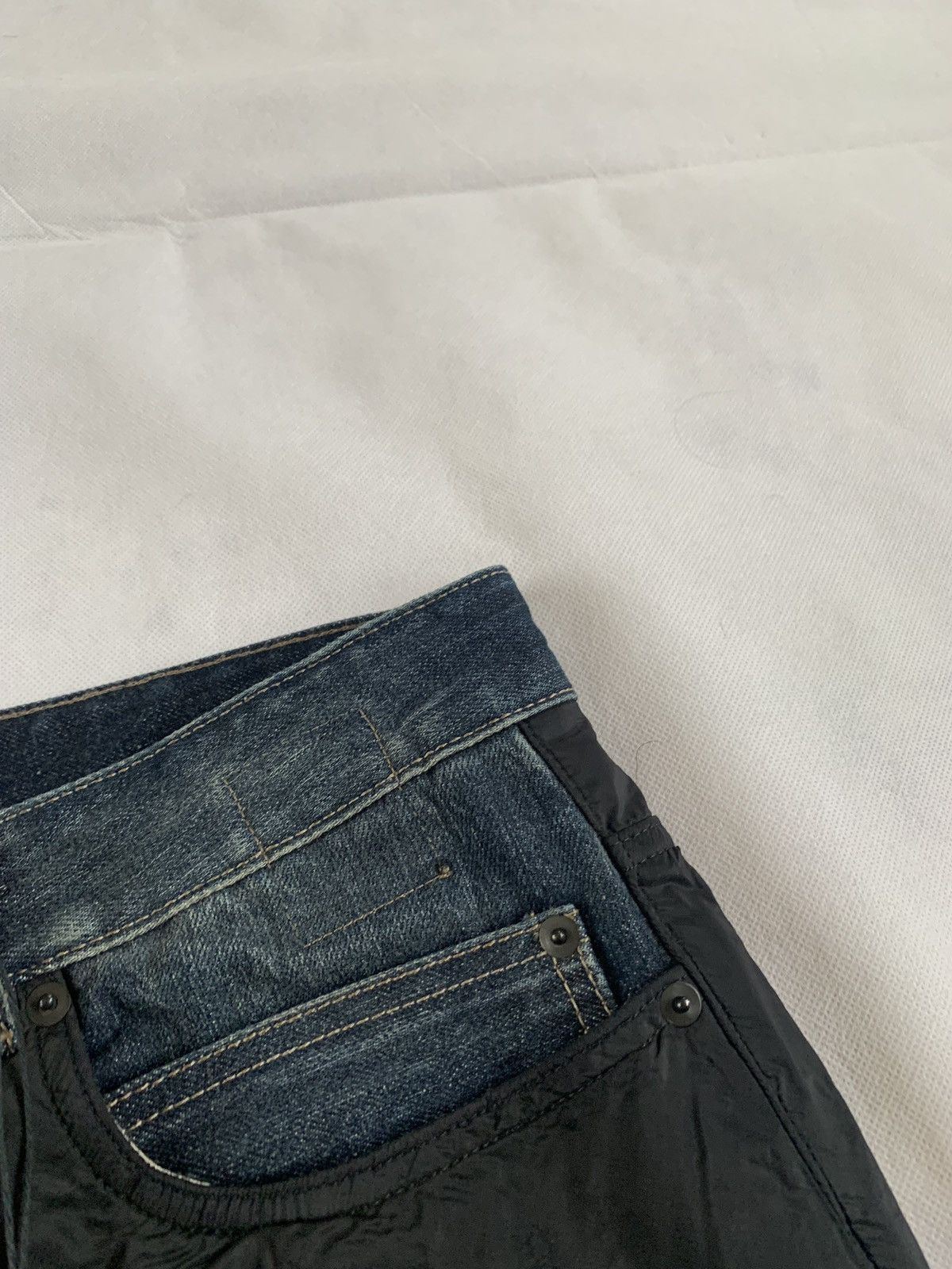 Rick Owens Drkshdw Combo Collapse Denim in Hustler Size US 31 - 6 Thumbnail