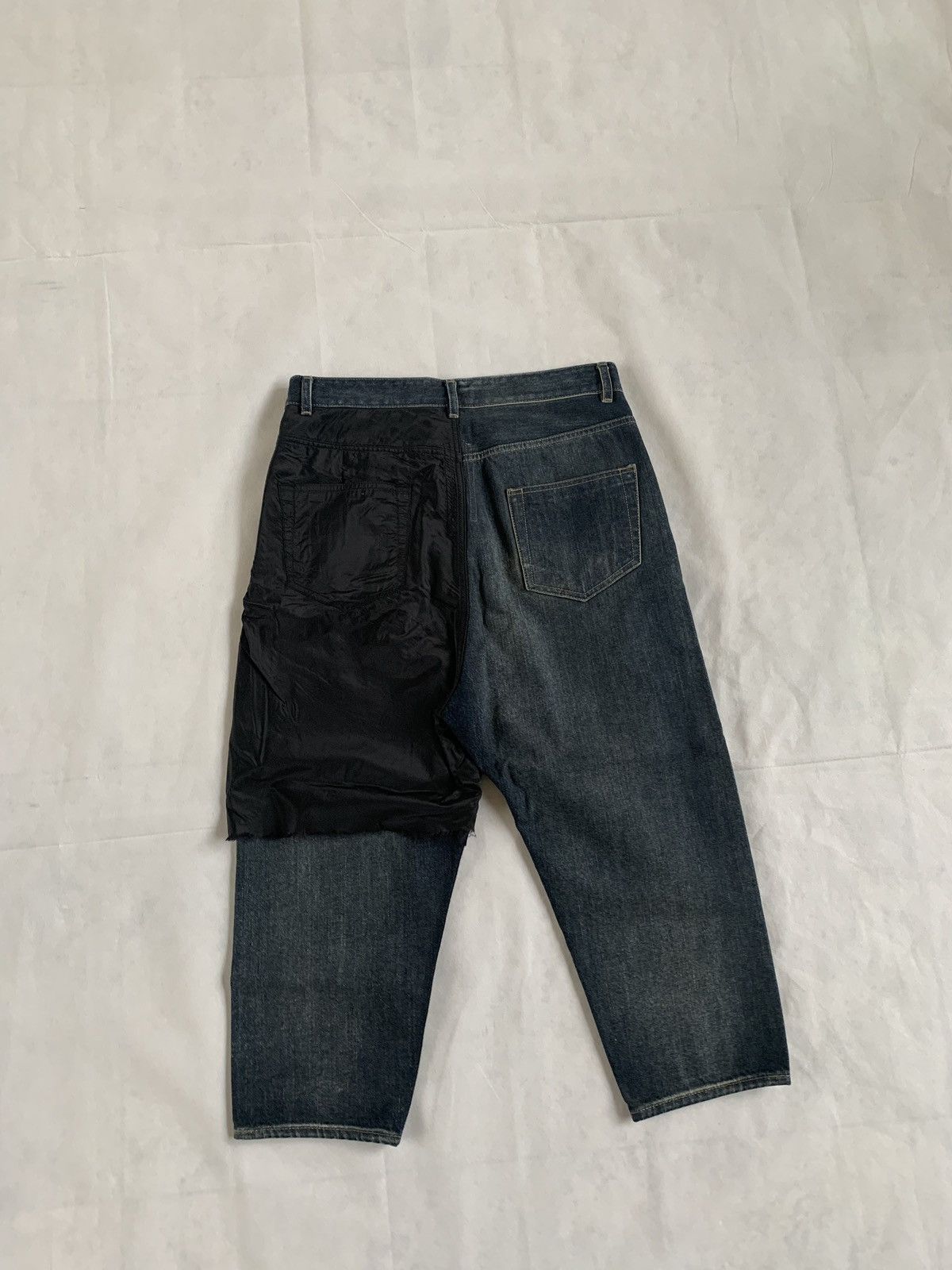 Rick Owens Drkshdw Combo Collapse Denim in Hustler Size US 31 - 11 Thumbnail