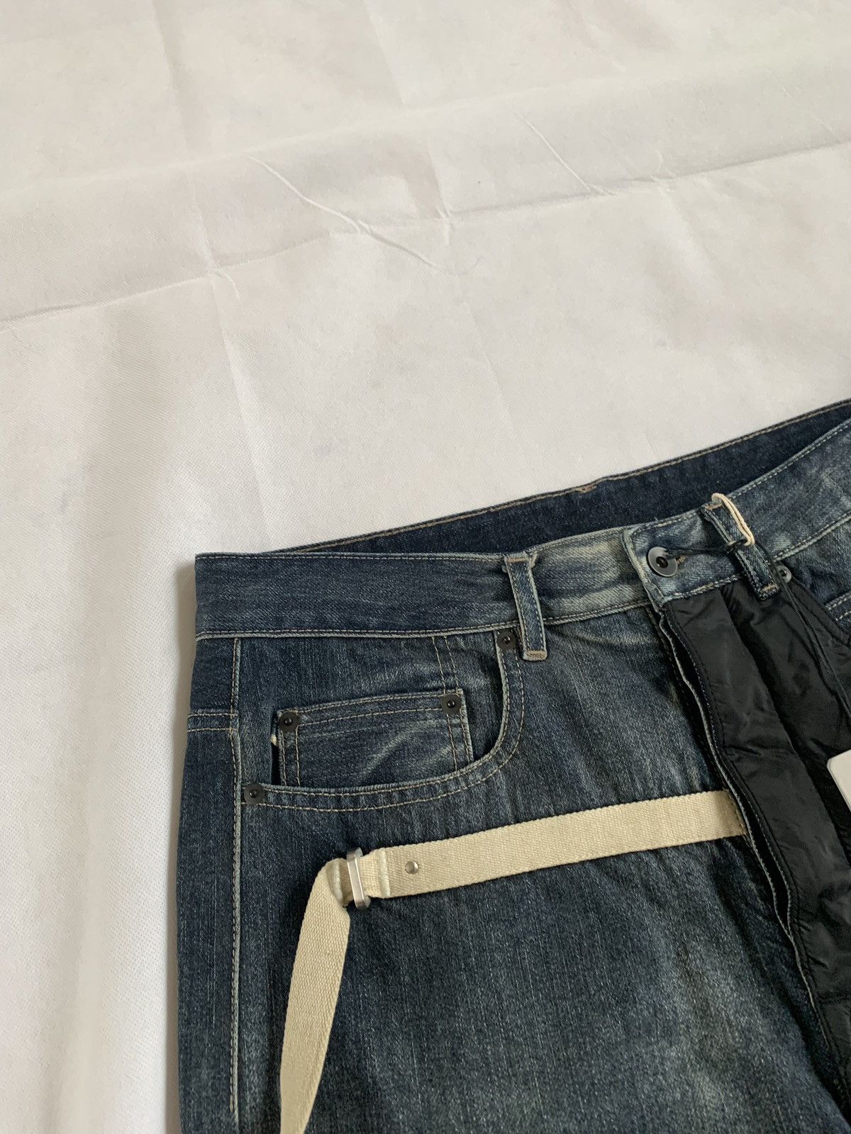 Rick Owens Drkshdw Combo Collapse Denim in Hustler Size US 31 - 8 Thumbnail