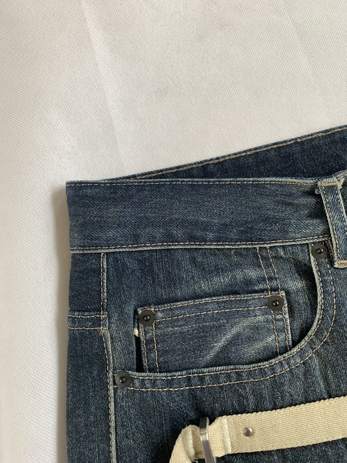 Rick Owens Drkshdw Combo Collapse Denim in Hustler Size US 31 - 7 Thumbnail