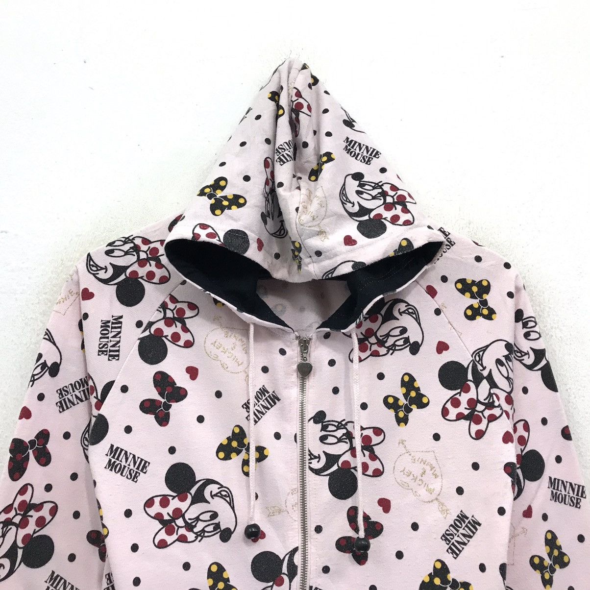 Cartoon Network × Disney × Mickey Mouse Vintage Minie Mouse Sweatshirt Hoodies Minie Full Print Size S / US 4 / IT 40 - 4 Thumbnail