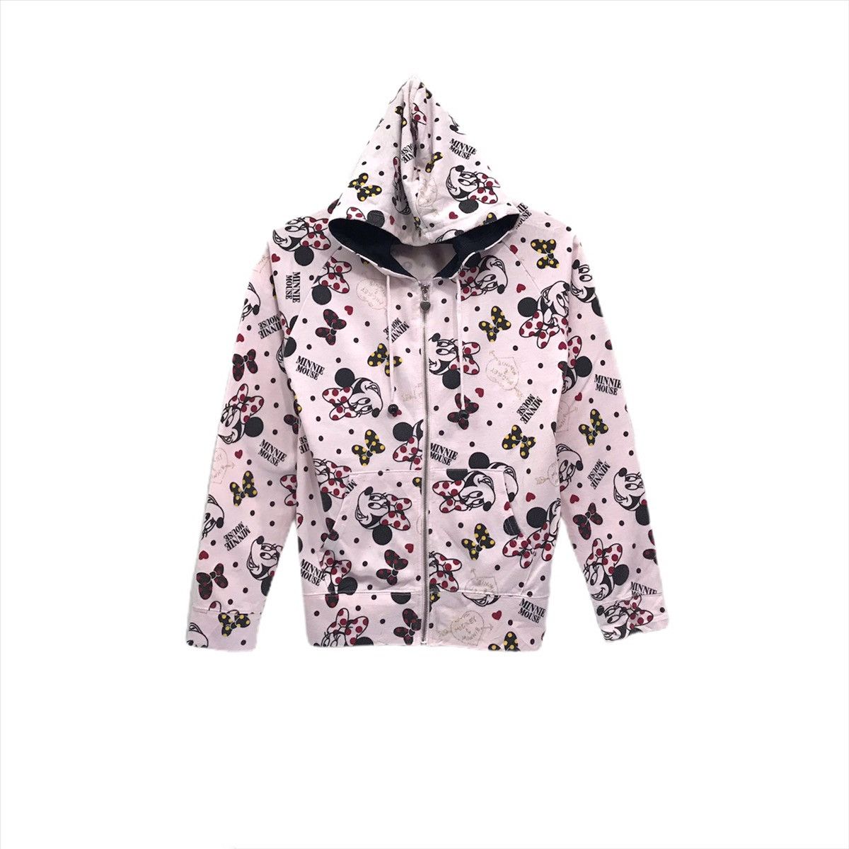 Cartoon Network × Disney × Mickey Mouse Vintage Minie Mouse Sweatshirt Hoodies Minie Full Print Size S / US 4 / IT 40 - 2 Thumbnail