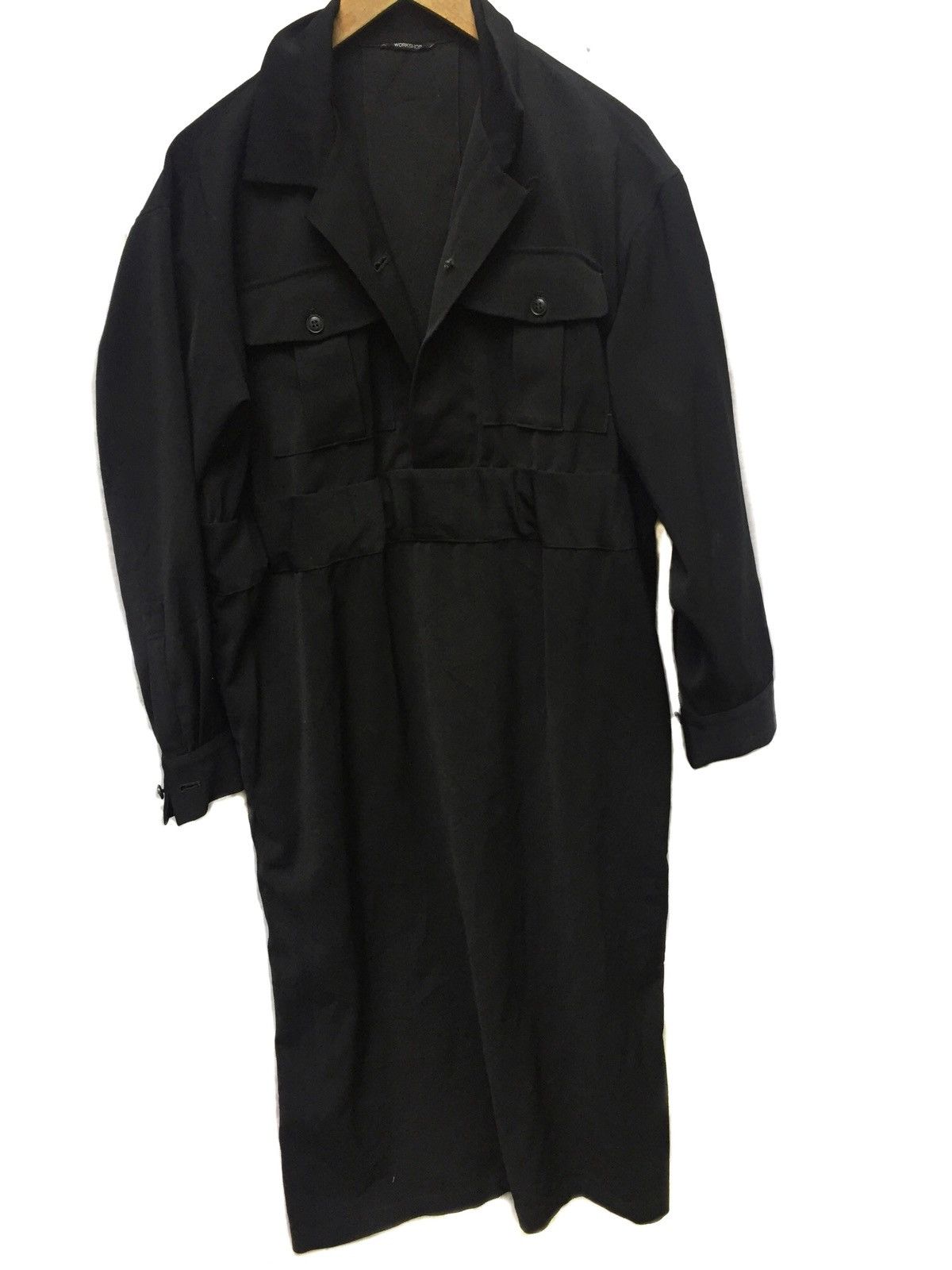 Yohji Yamamoto Workshop by Yohji Yamamoto Avant Garde Long Coat Size US L / EU 52-54 / 3 - 1 Thumbnail