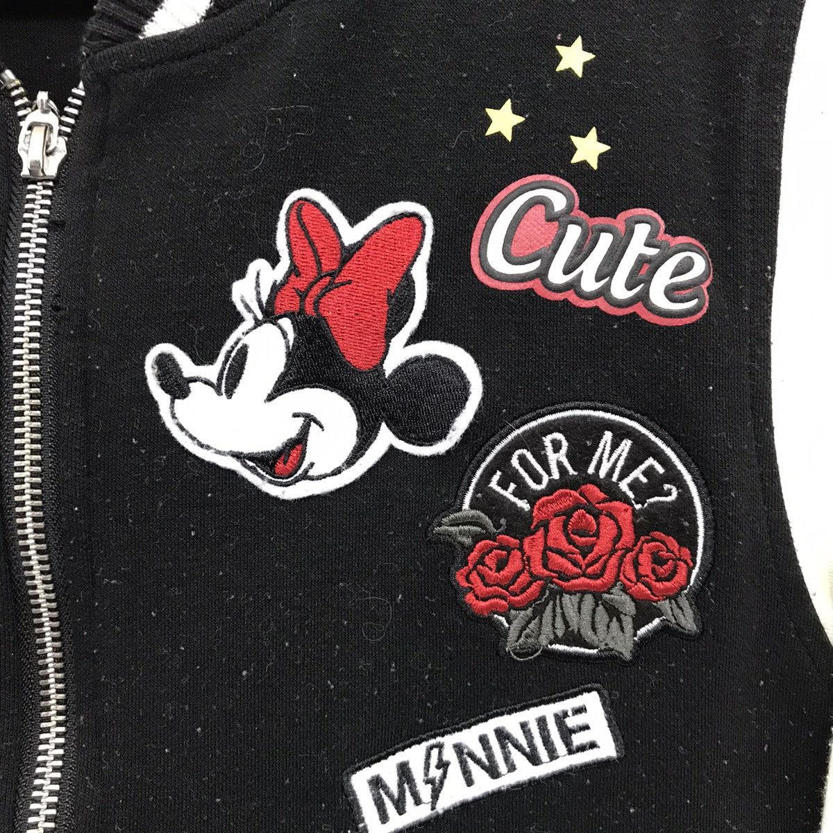Disney × Mickey Mouse Vintage Minnie Mouse VarsityJacket Embroidery MinnieCartoon Size US S / EU 44-46 / 1 - 7 Thumbnail