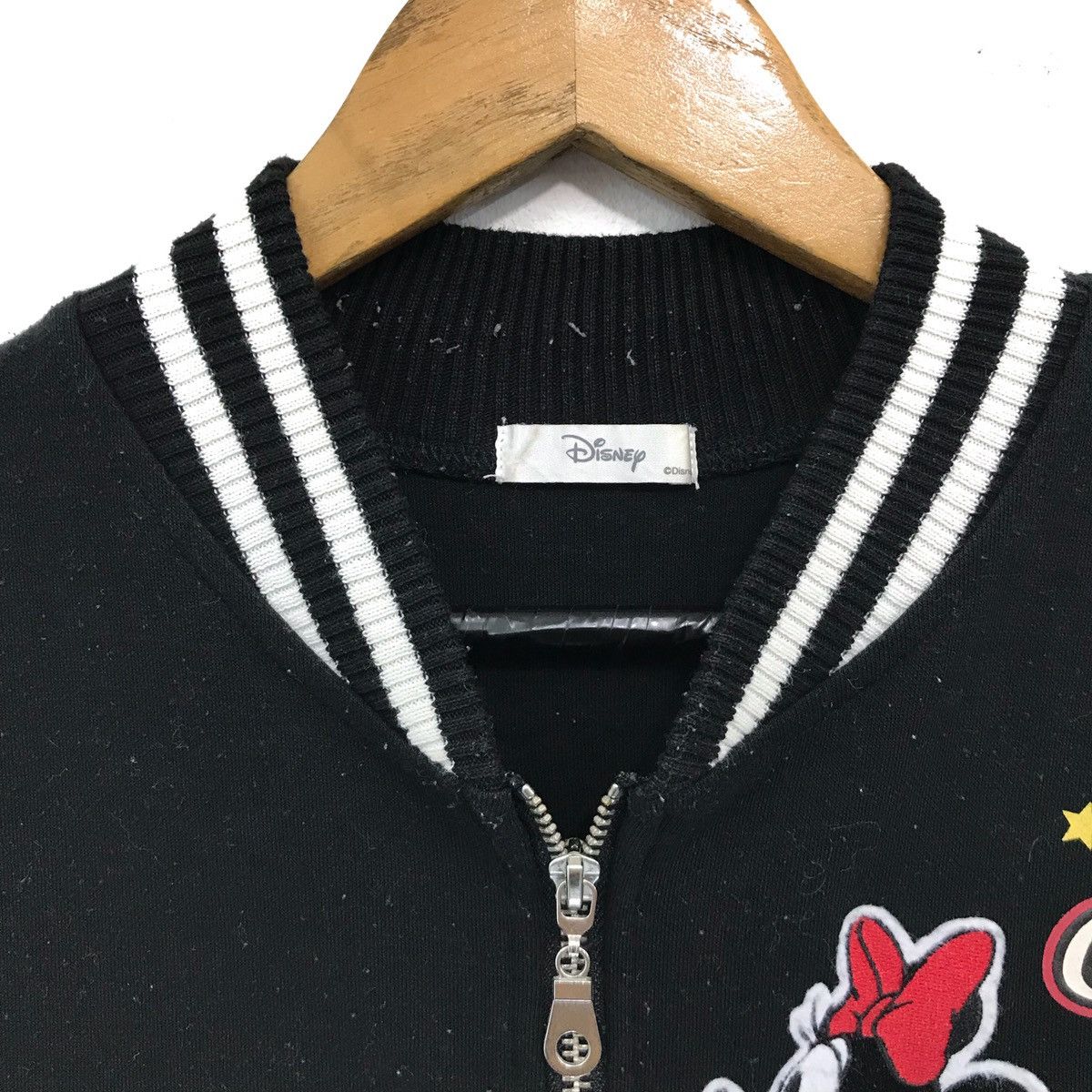 Disney × Mickey Mouse Vintage Minnie Mouse VarsityJacket Embroidery MinnieCartoon Size US S / EU 44-46 / 1 - 6 Thumbnail