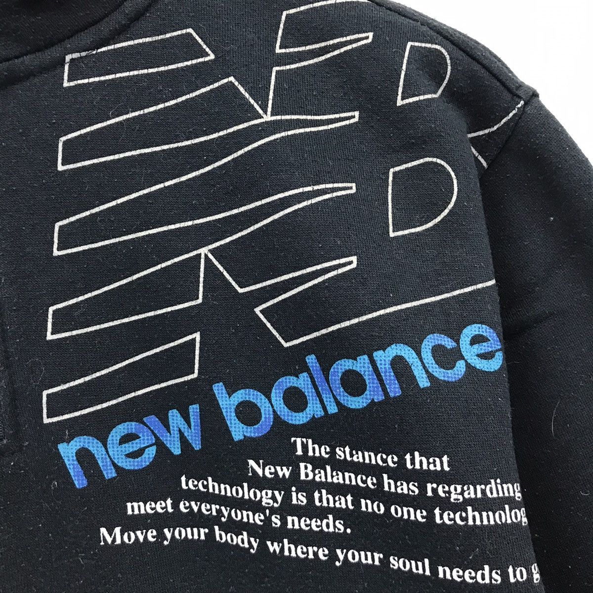 New Balance × Vintage Vintage New Balance Big Logo Sweatshirt Size US M / EU 48-50 / 2 - 4 Thumbnail