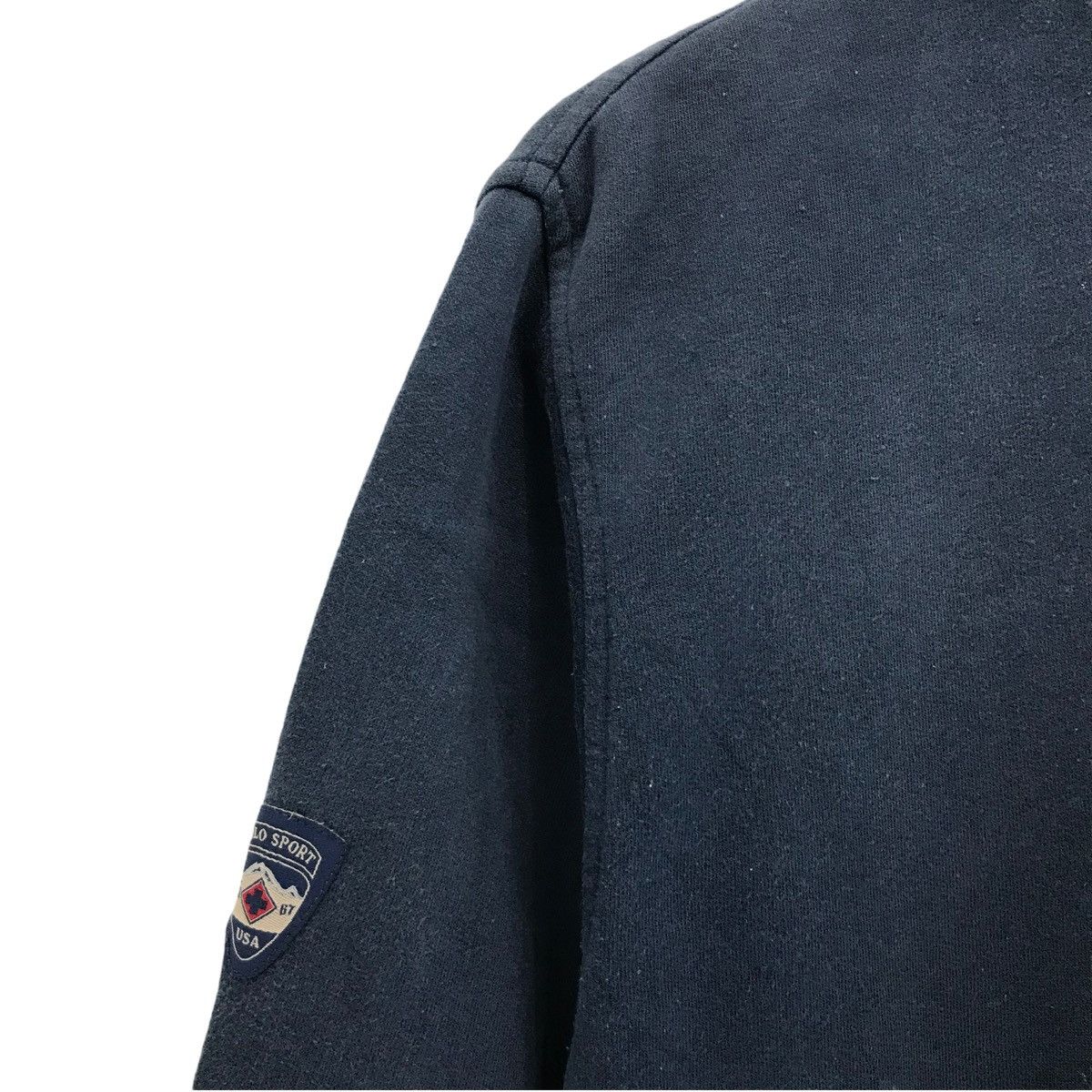 Polo Ralph Lauren × Ralph Lauren Sport × Vintage Vintage Polo Sport Ralph Lauren HalfZip Sweatshirt Size US M / EU 48-50 / 2 - 6 Thumbnail