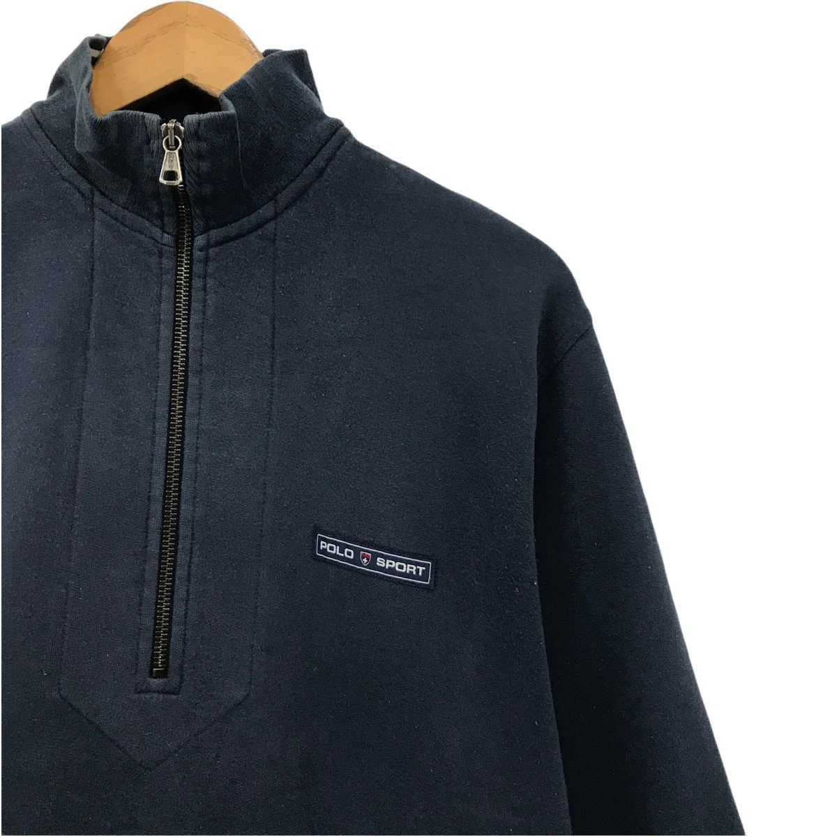 Polo Ralph Lauren × Ralph Lauren Sport × Vintage Vintage Polo Sport Ralph Lauren HalfZip Sweatshirt Size US M / EU 48-50 / 2 - 4 Thumbnail