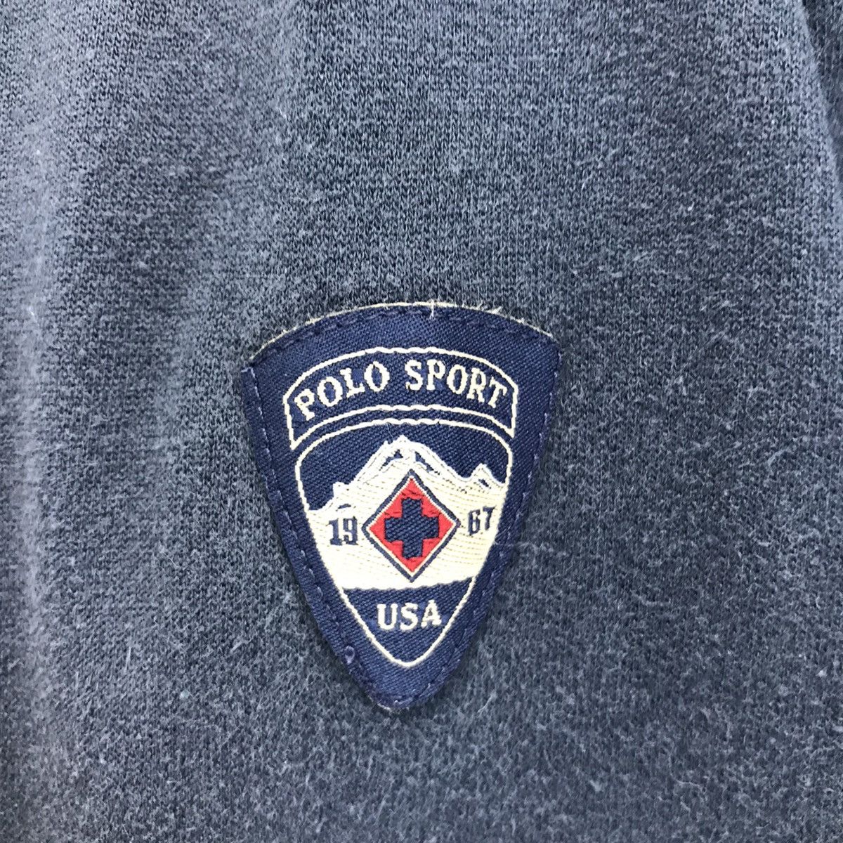 Polo Ralph Lauren × Ralph Lauren Sport × Vintage Vintage Polo Sport Ralph Lauren HalfZip Sweatshirt Size US M / EU 48-50 / 2 - 9 Thumbnail