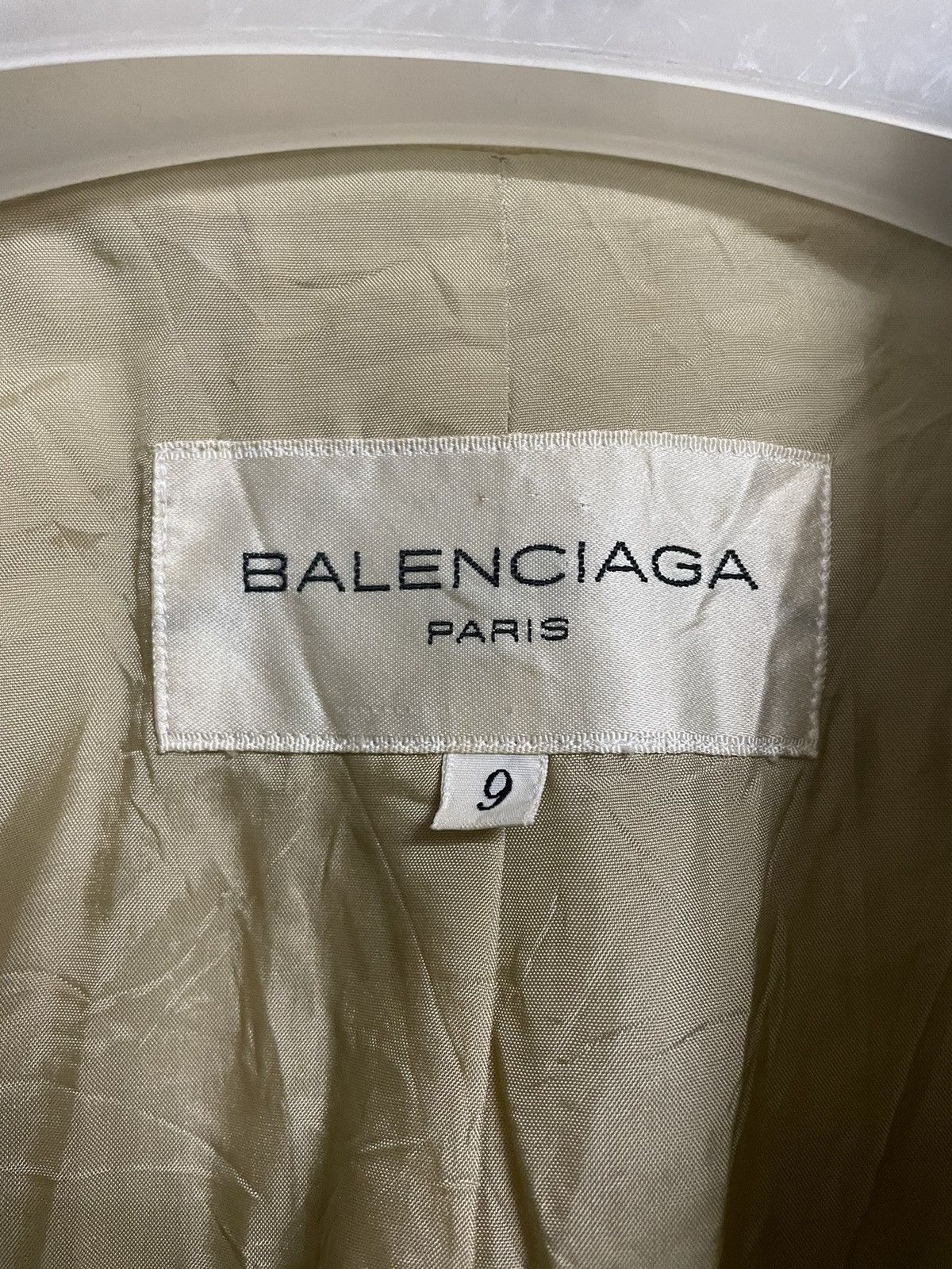Balenciaga × Vintage VINTAGE BALENCIAGA WOOL COAT Size US XXL / EU 58 / 5 - 6 Thumbnail
