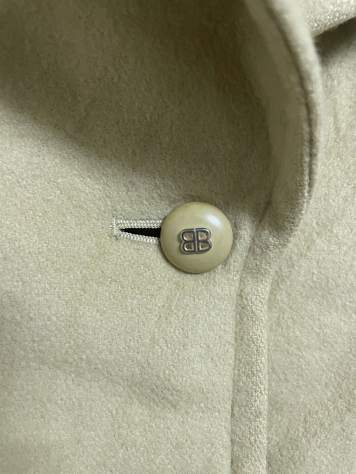Balenciaga × Vintage VINTAGE BALENCIAGA WOOL COAT Size US XXL / EU 58 / 5 - 4 Thumbnail