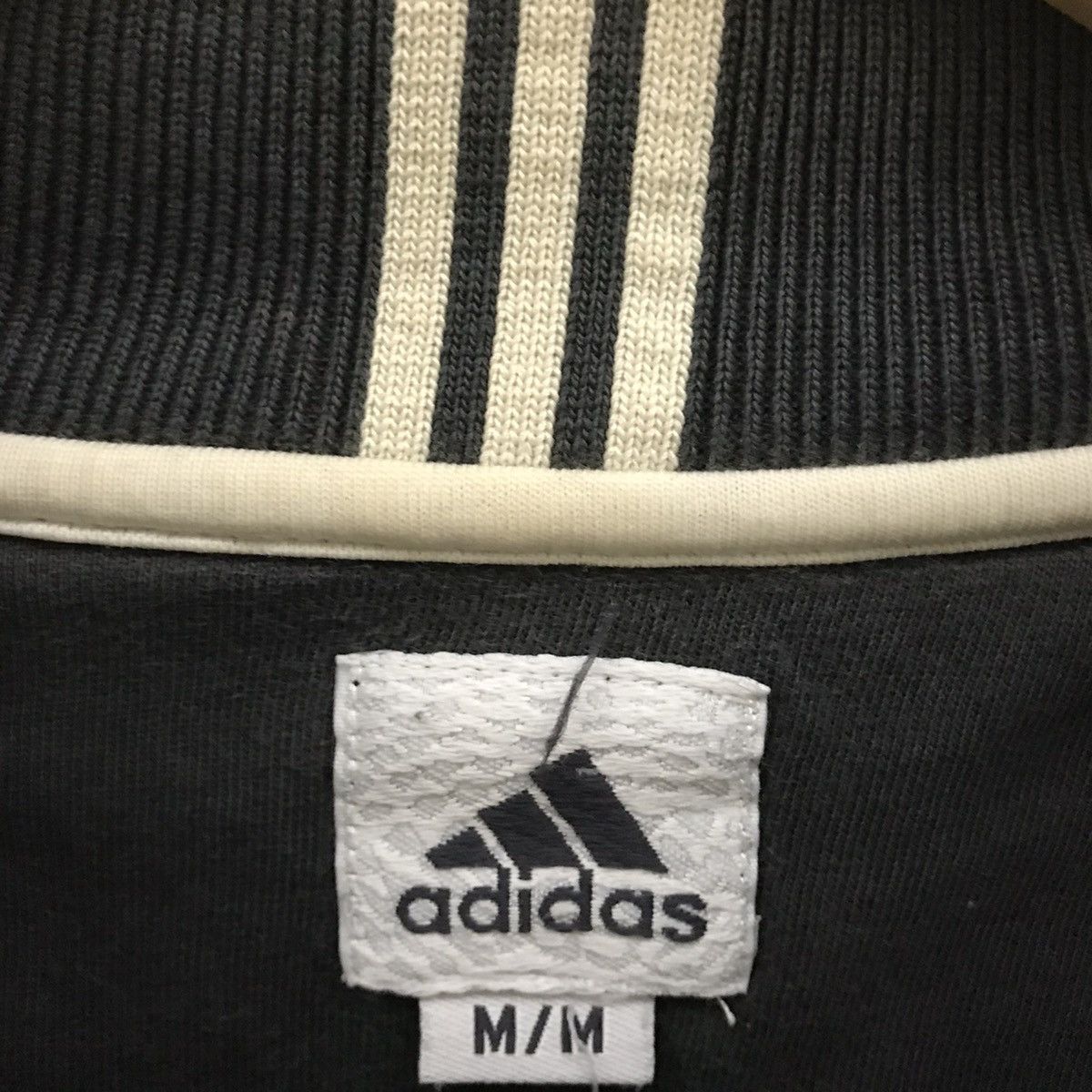 Adidas × Vintage Adidas Sweatshirt Half zip Small logo Adidas Trefoils Size US M / EU 48-50 / 2 - 5 Thumbnail
