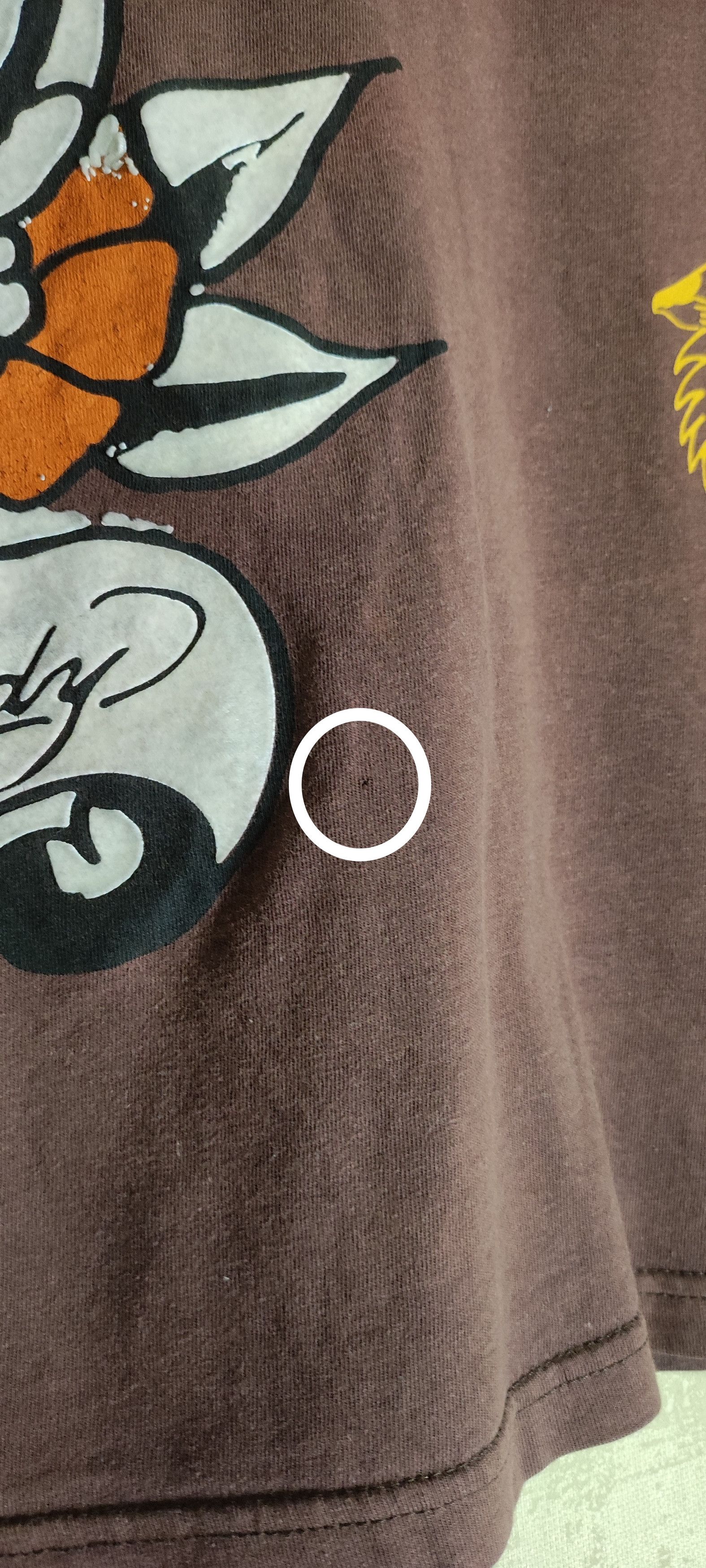 Ed Hardy × Japanese Brand × Vintage Ed Hardy Christian Audigier Hype Big Logo T-shirt Y2K Drill Size US S / EU 44-46 / 1 - 3 Thumbnail