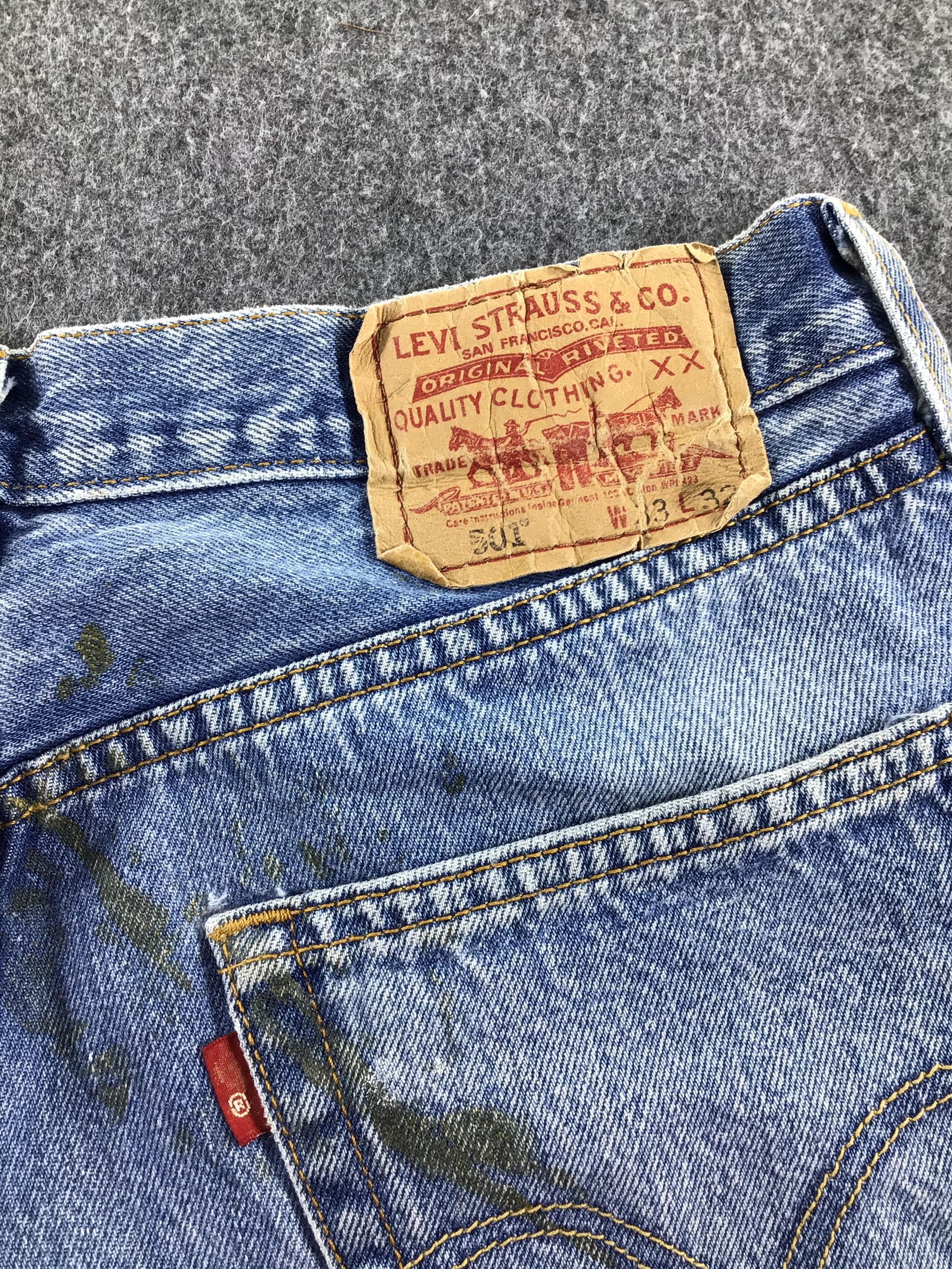 Levi's × Vintage Stone Wash Vintage Levis 501 Jeans -J349 Size US 31 - 6 Thumbnail