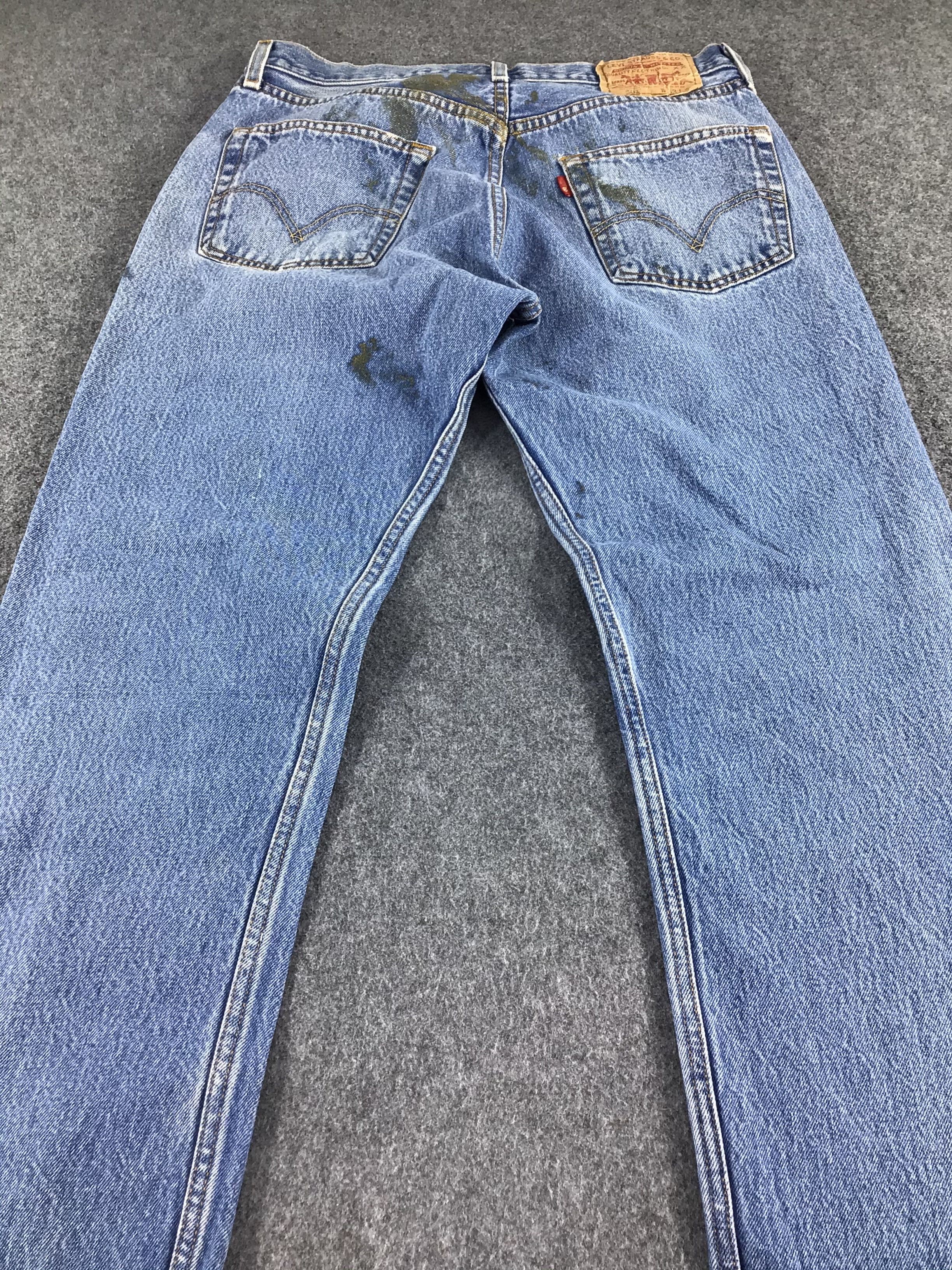 Levi's × Vintage Stone Wash Vintage Levis 501 Jeans -J349 Size US 31 - 4 Thumbnail