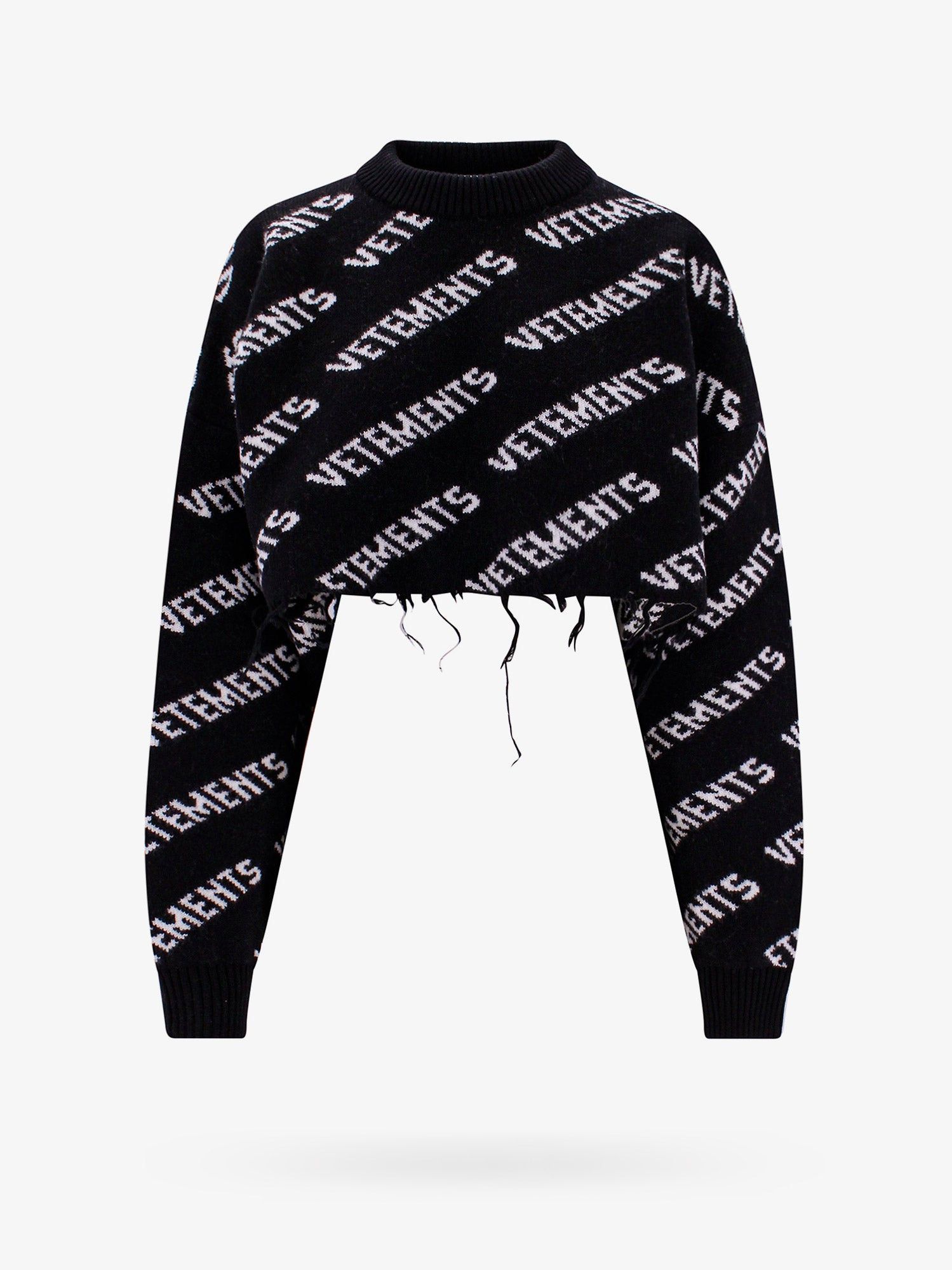 Vetements Sweater Woman Black Knitwear | Grailed