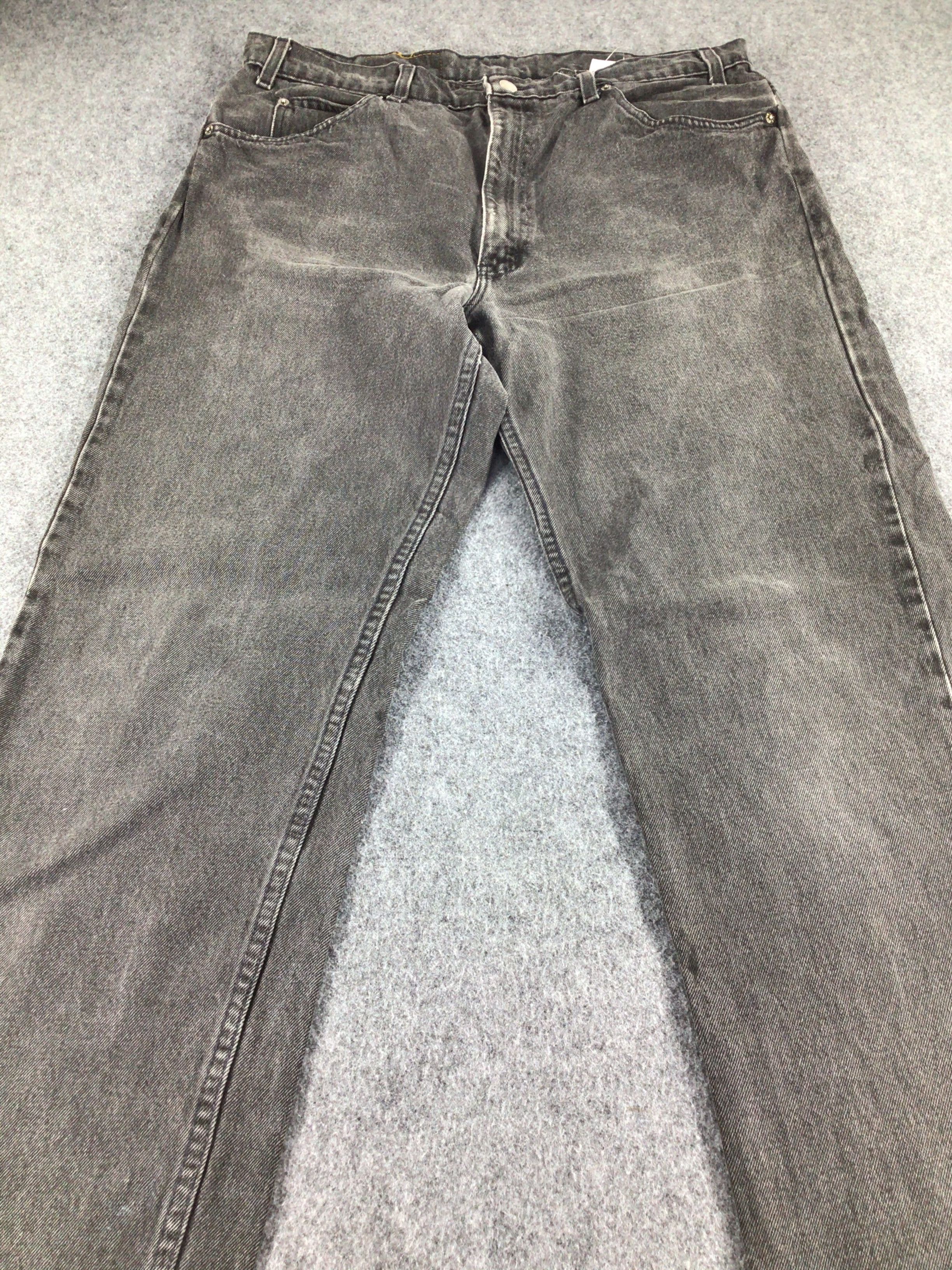 Levi's × Vintage Vintage Levis 505 Orange Tab Jeans-J356 Size US 36 / EU 52 - 3 Thumbnail