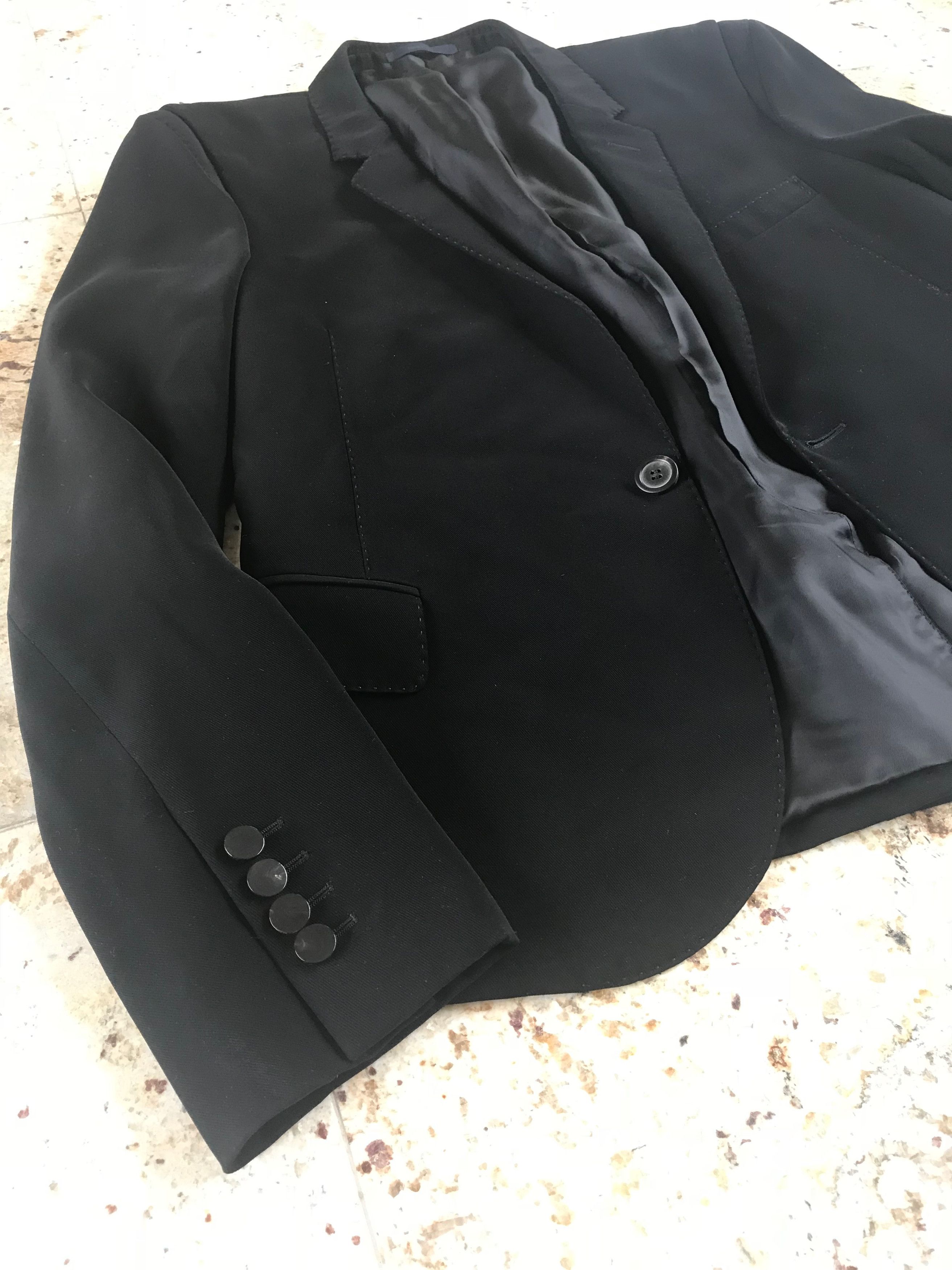 Lanvin Matte Black Runway Racer Blazer Size US M / EU 48-50 / 2 - 14 Thumbnail
