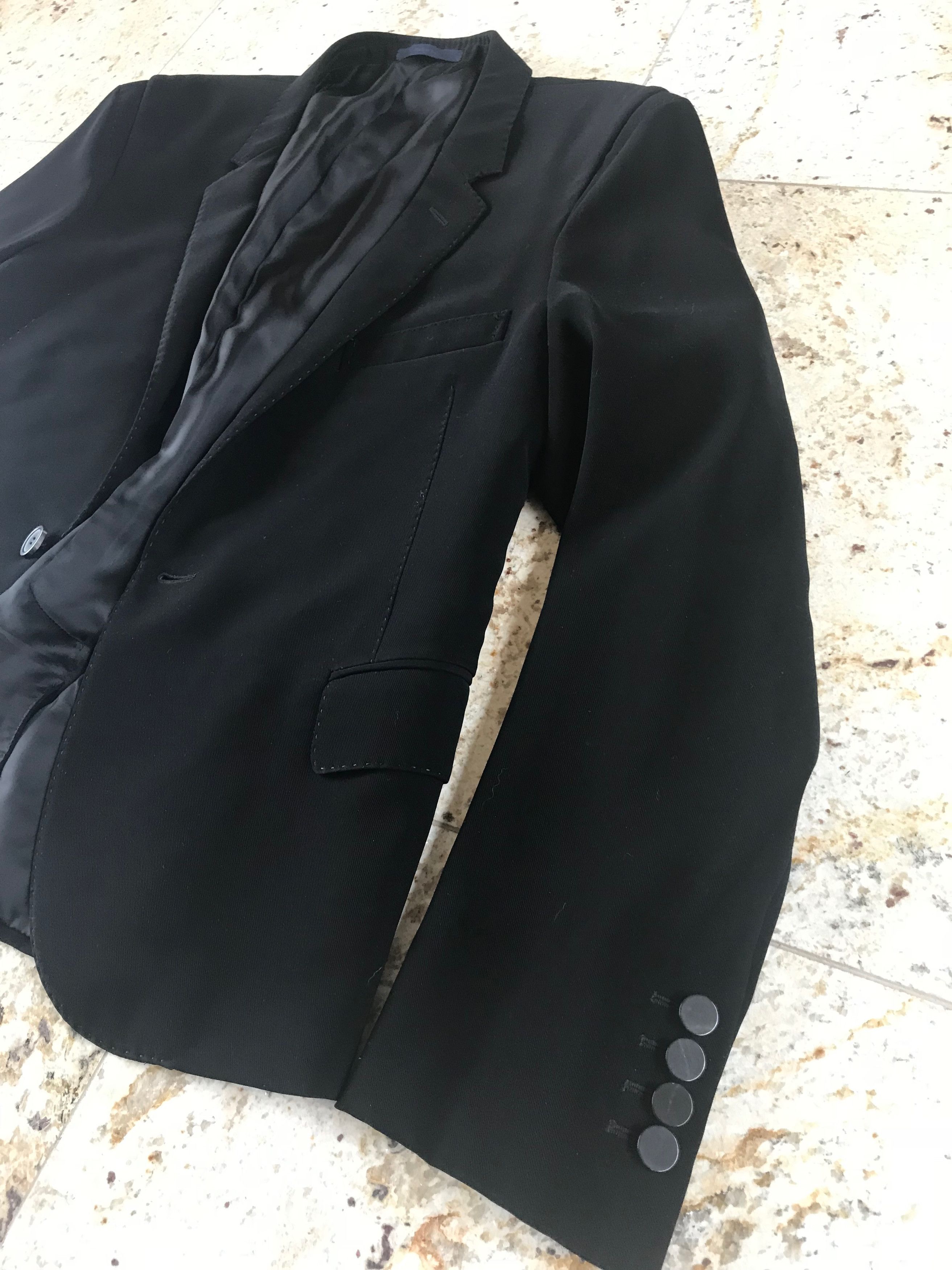Lanvin Matte Black Runway Racer Blazer Size US M / EU 48-50 / 2 - 9 Thumbnail