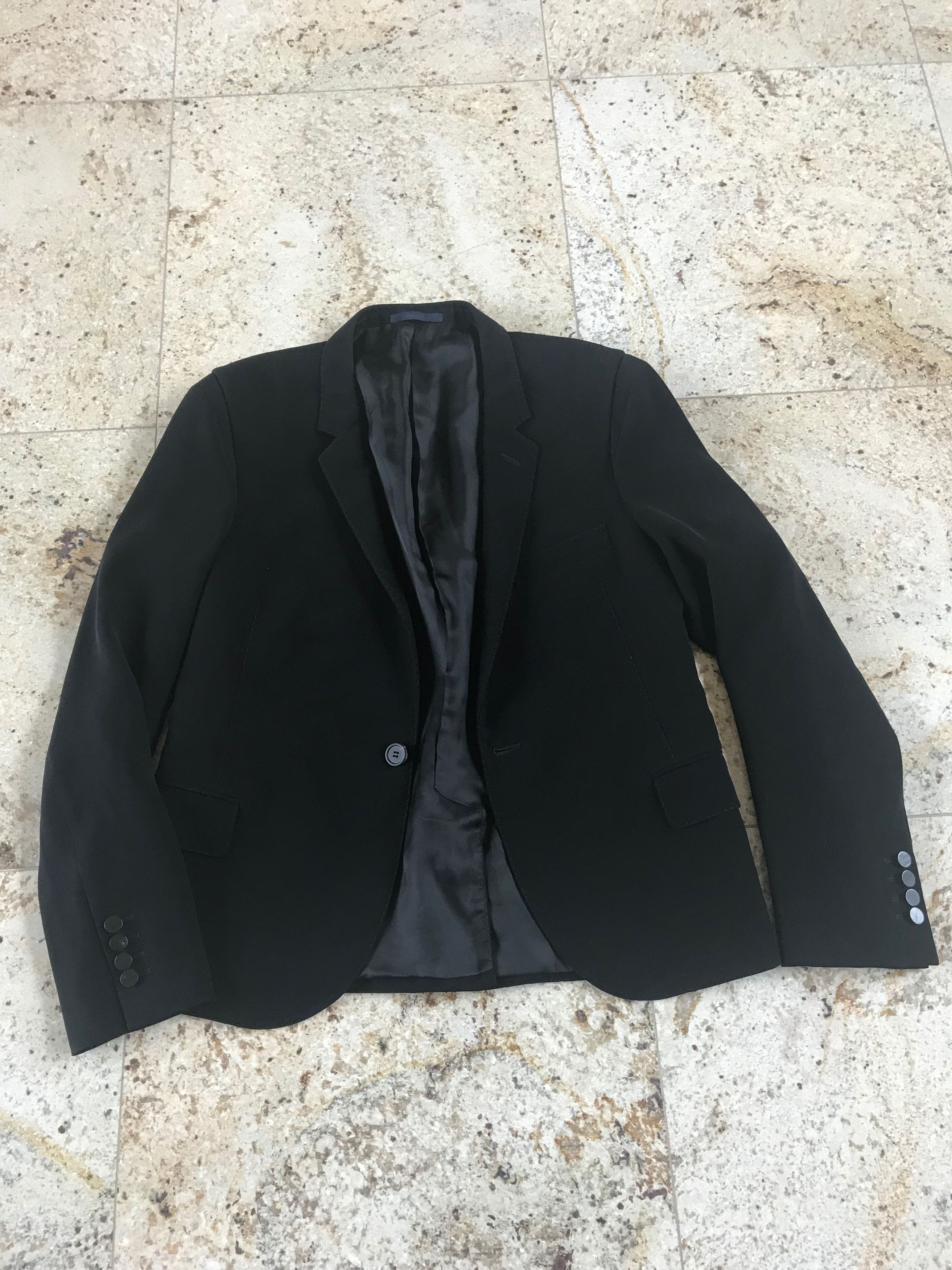 Lanvin Matte Black Runway Racer Blazer Size US M / EU 48-50 / 2 - 13 Thumbnail