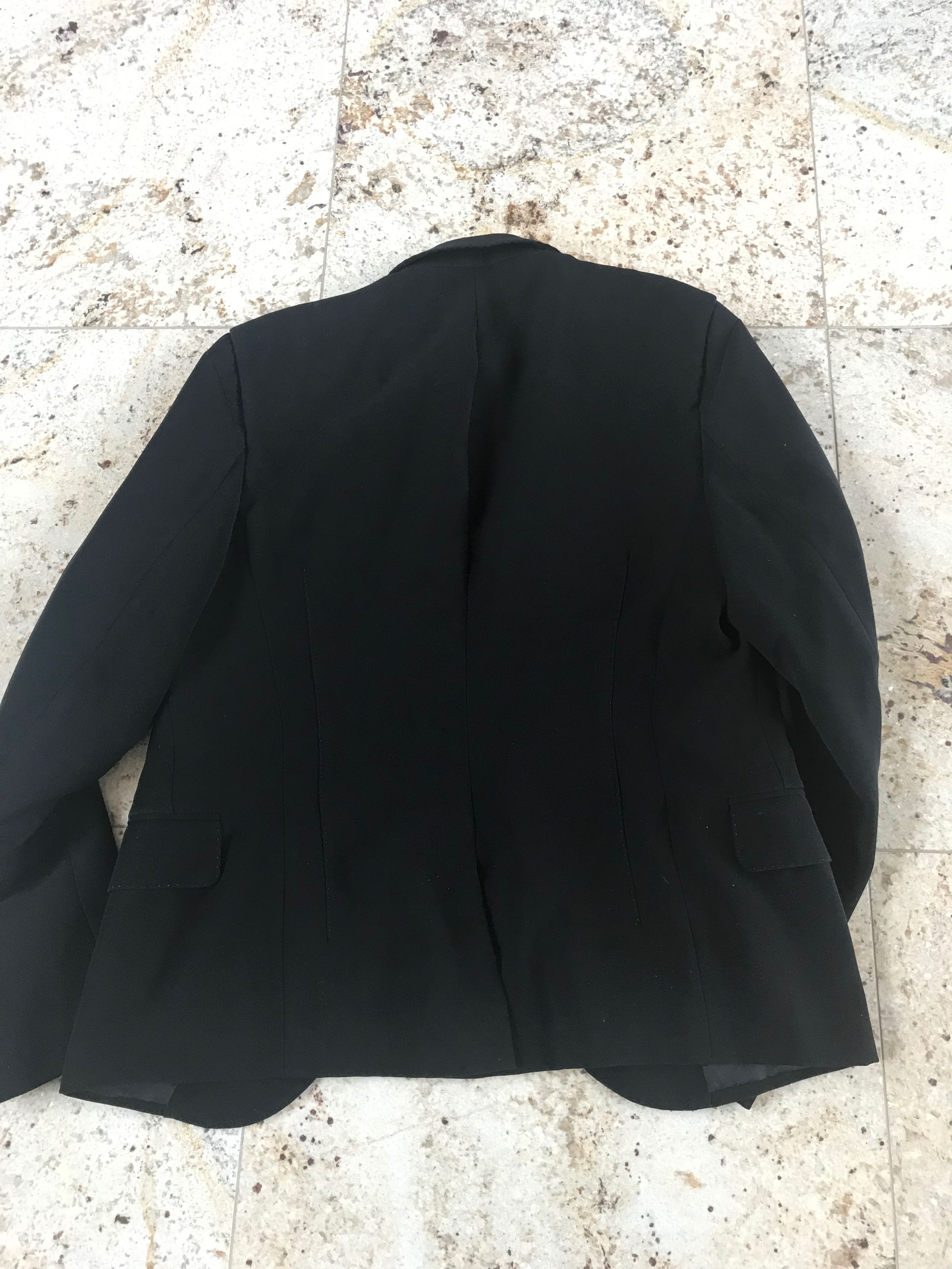 Lanvin Matte Black Runway Racer Blazer Size US M / EU 48-50 / 2 - 2 Thumbnail