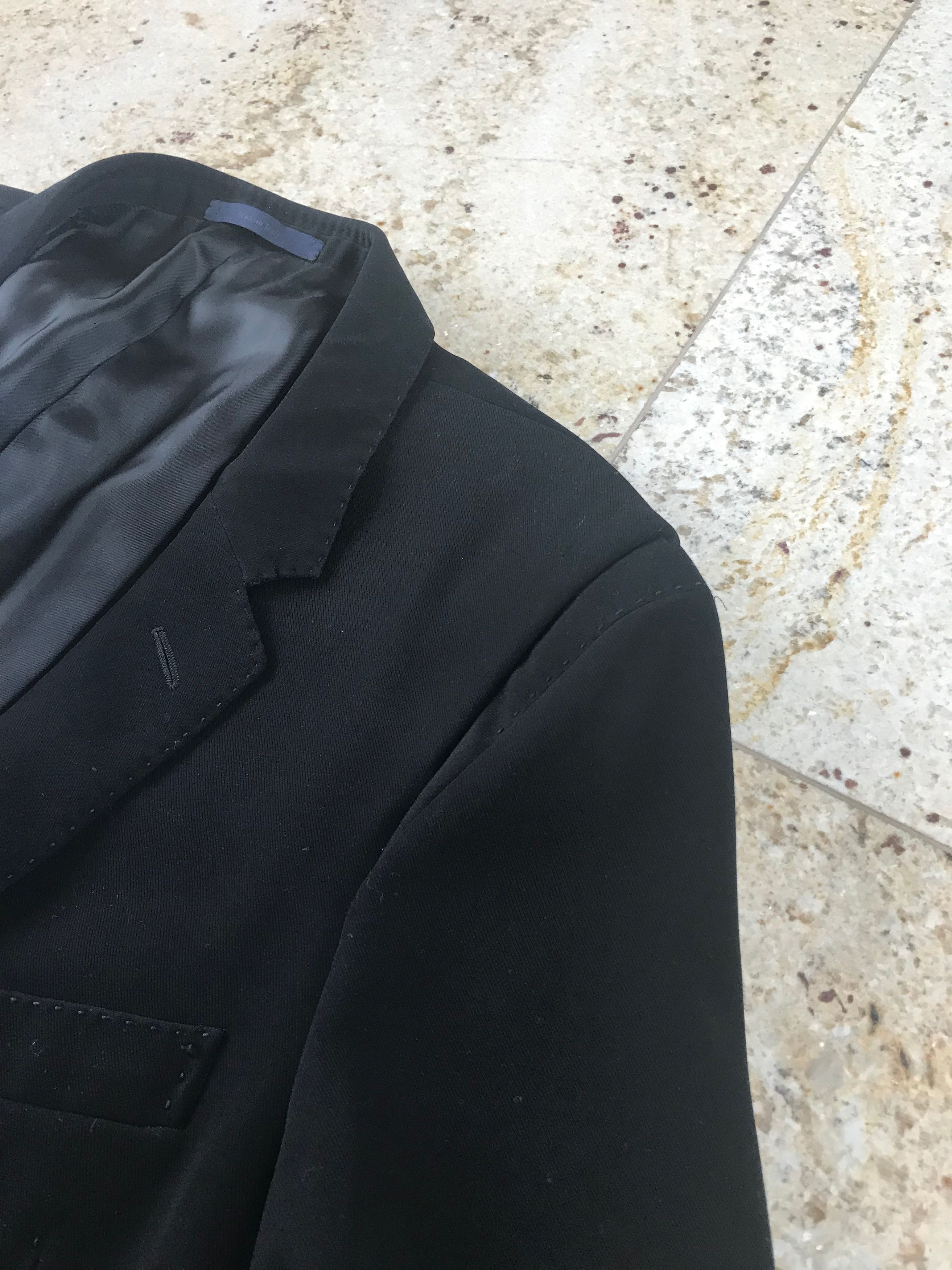 Lanvin Matte Black Runway Racer Blazer Size US M / EU 48-50 / 2 - 8 Thumbnail