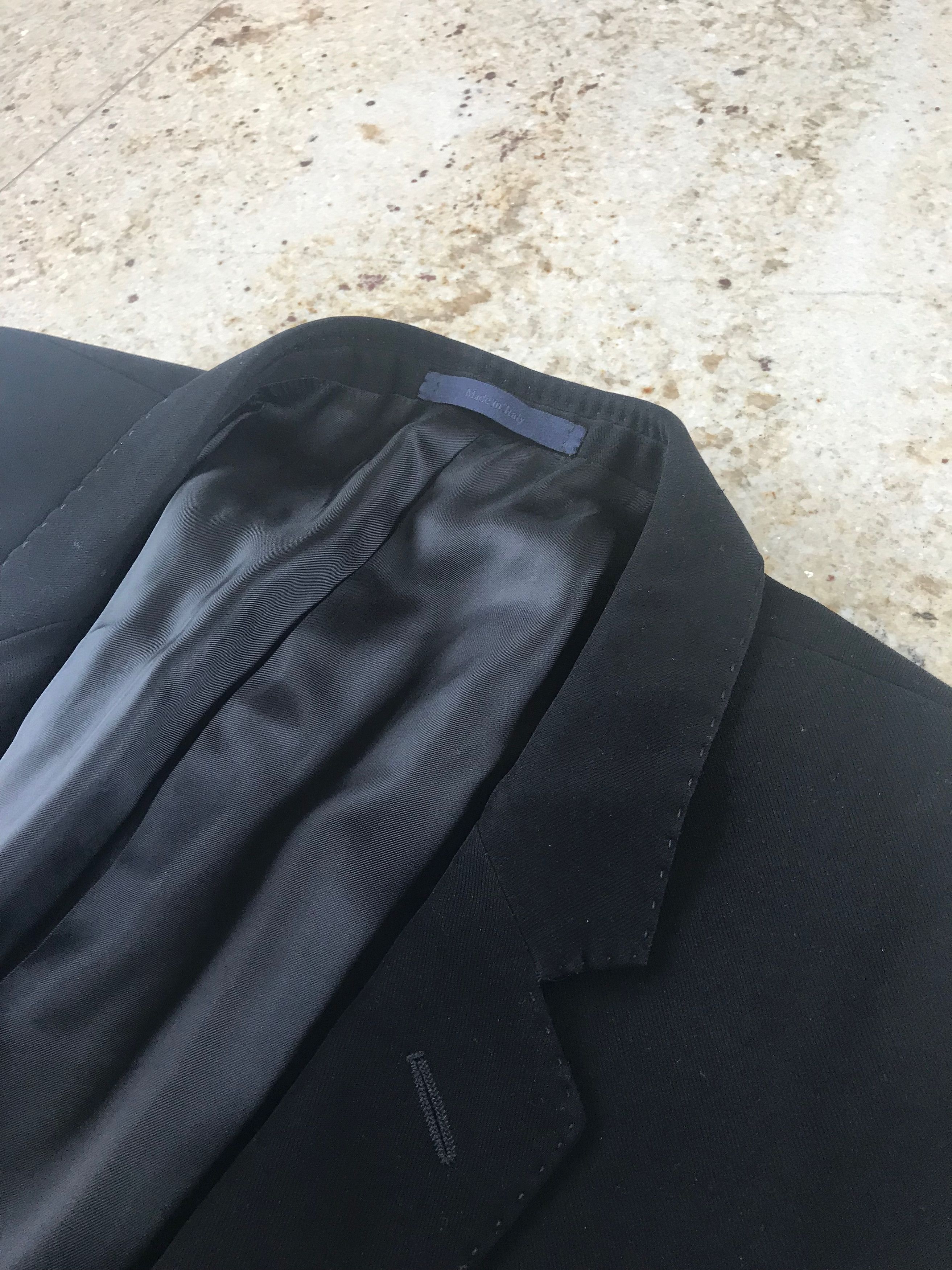 Lanvin Matte Black Runway Racer Blazer Size US M / EU 48-50 / 2 - 6 Thumbnail