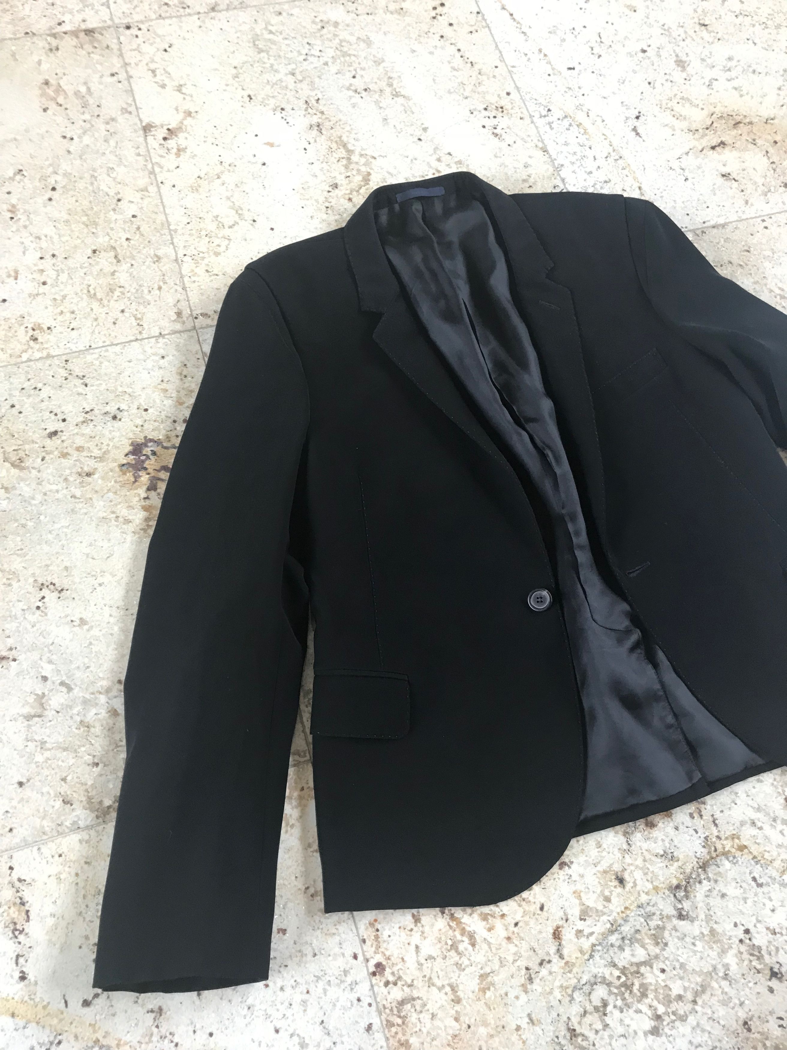 Lanvin Matte Black Runway Racer Blazer Size US M / EU 48-50 / 2 - 11 Thumbnail
