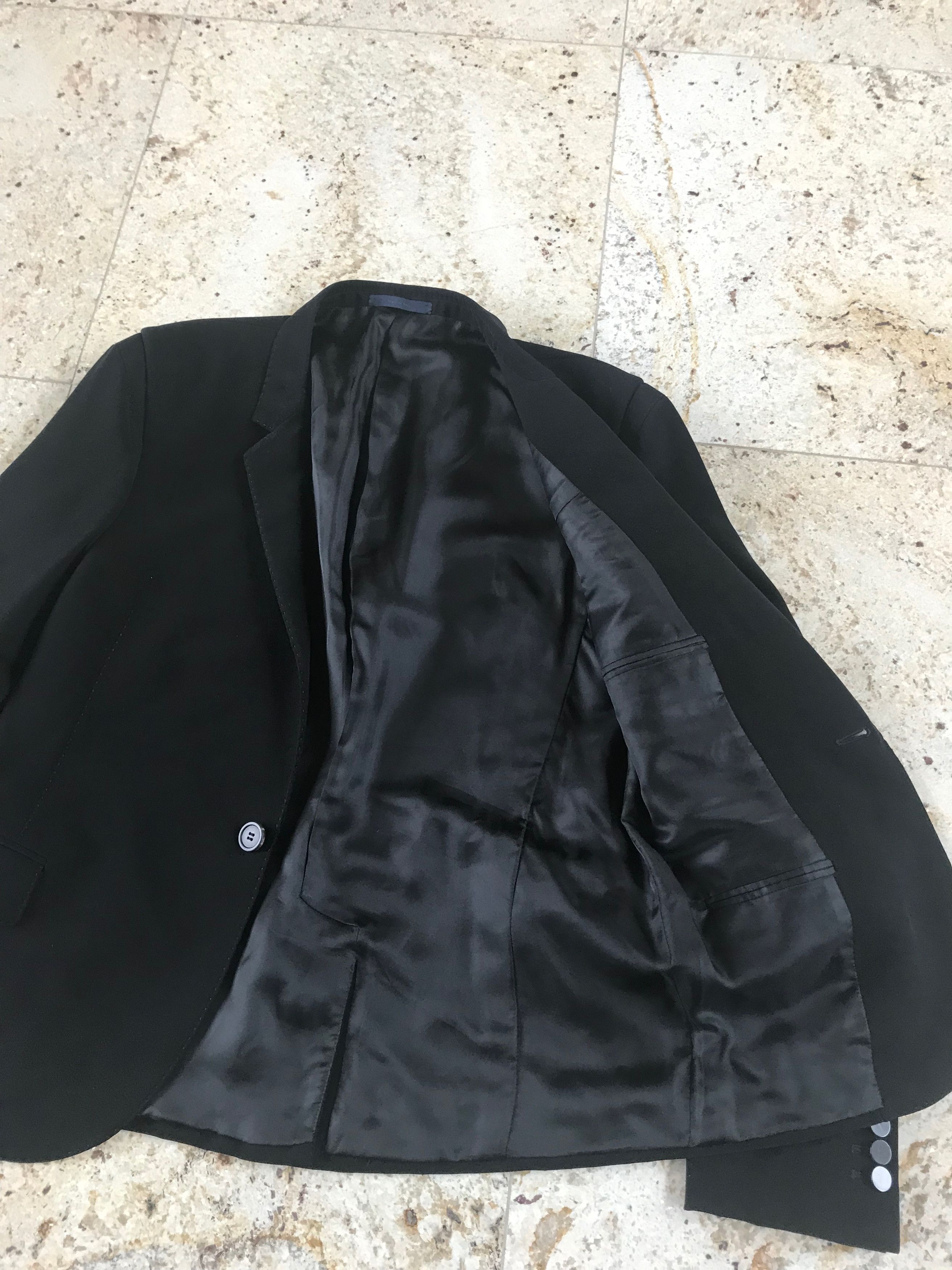 Lanvin Matte Black Runway Racer Blazer Size US M / EU 48-50 / 2 - 5 Thumbnail