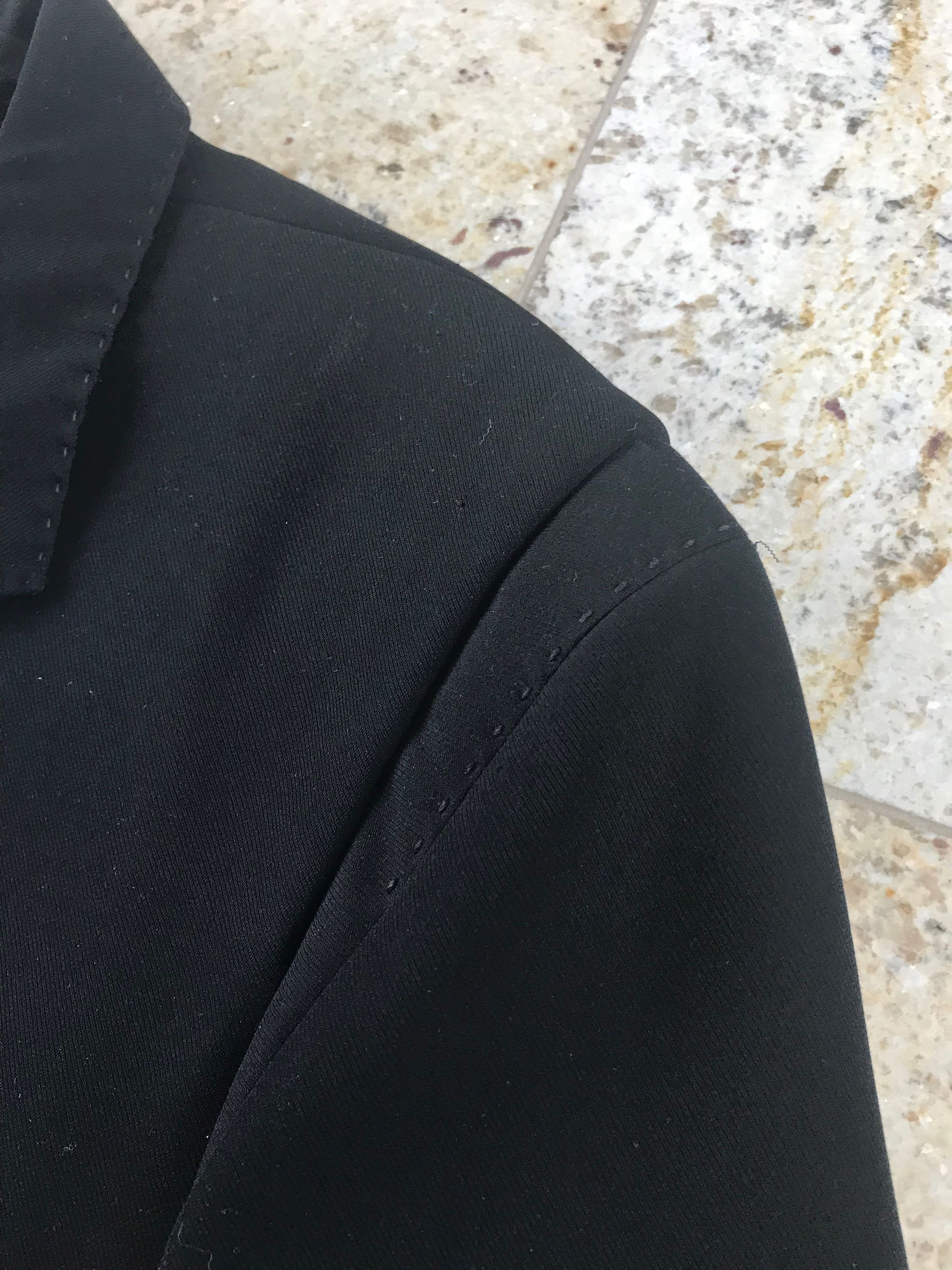 Lanvin Matte Black Runway Racer Blazer Size US M / EU 48-50 / 2 - 7 Thumbnail