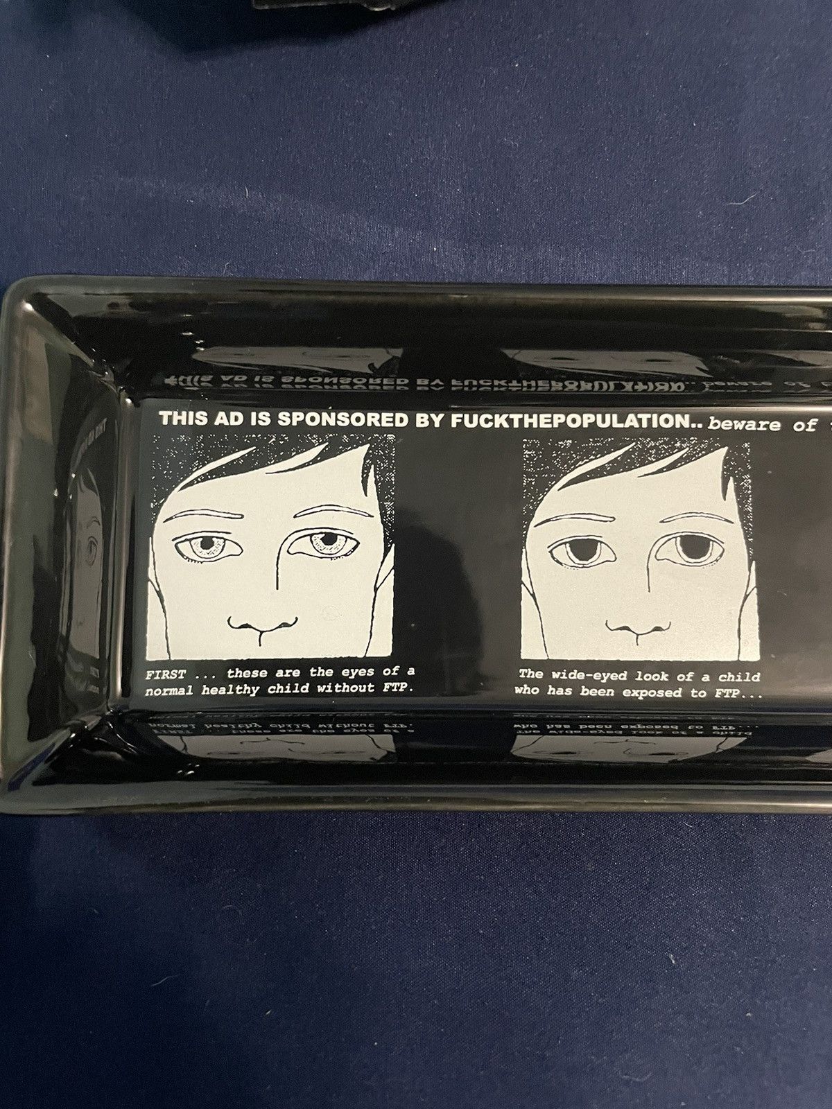 Fuck The Population FTP WITHDRAWAL ASH TRAY Size ONE SIZE - 3 Thumbnail