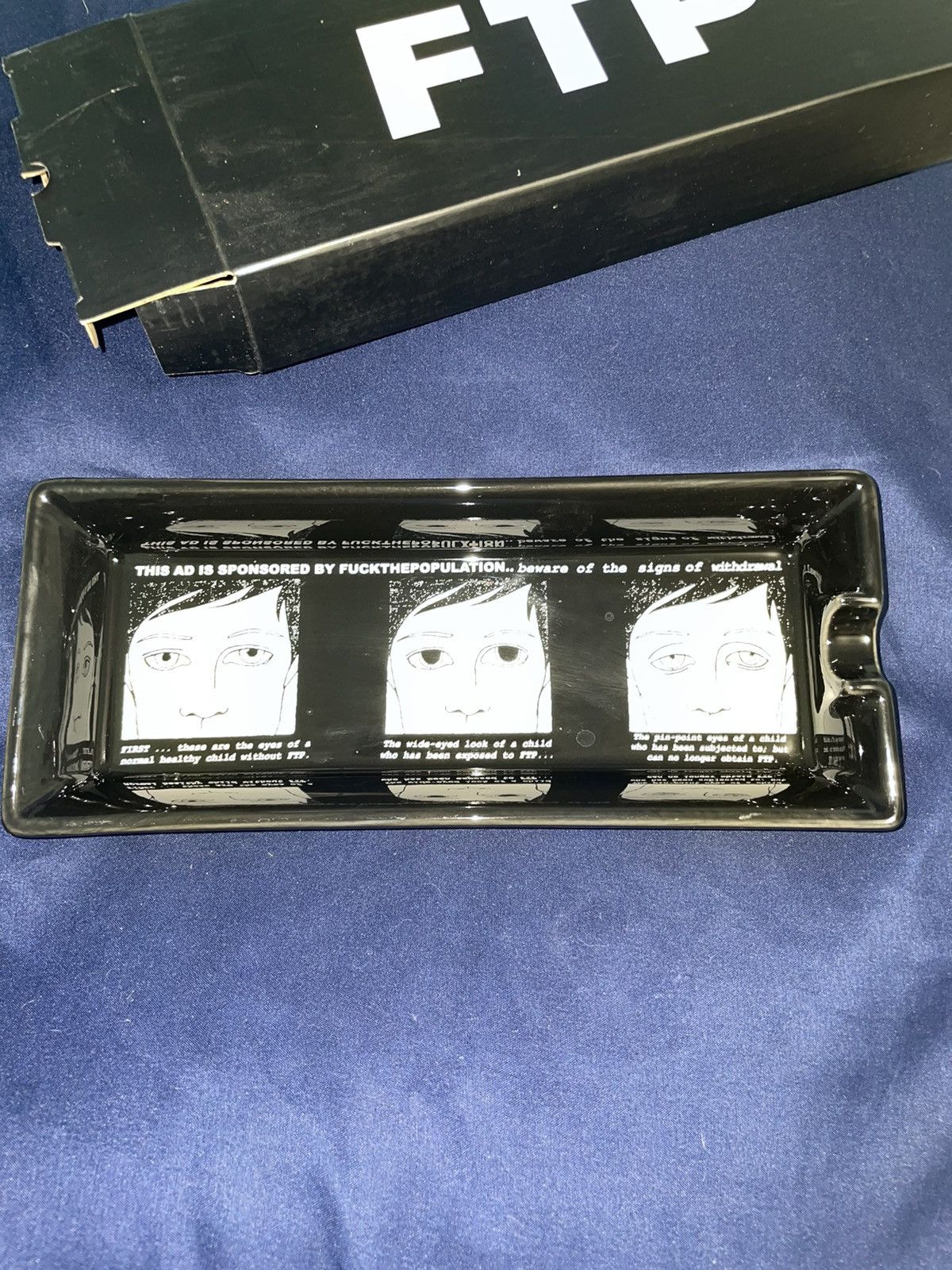 Fuck The Population FTP WITHDRAWAL ASH TRAY Size ONE SIZE - 1 Thumbnail