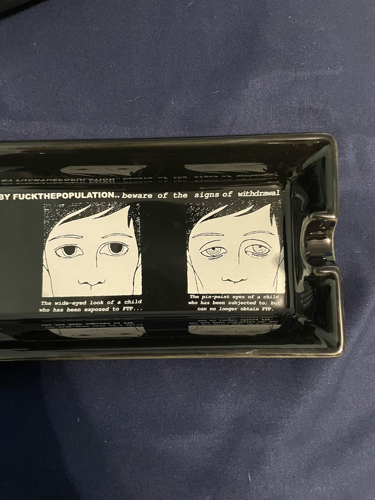 Fuck The Population FTP WITHDRAWAL ASH TRAY Size ONE SIZE - 4 Thumbnail