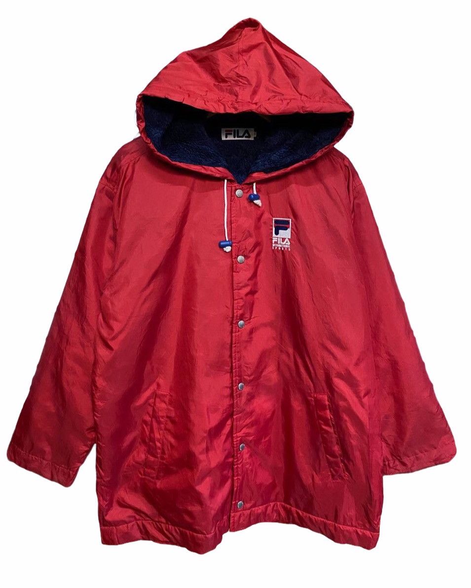 Fila FILA SPORTS SHERPA LINING LONG JACKET HOODED Size US S / EU 44-46 / 1 - 1 Thumbnail