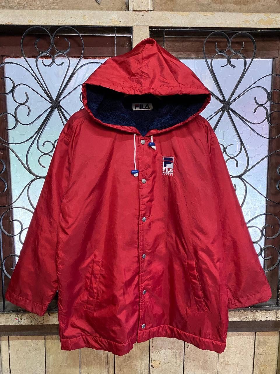 Fila FILA SPORTS SHERPA LINING LONG JACKET HOODED Size US S / EU 44-46 / 1 - 3 Thumbnail