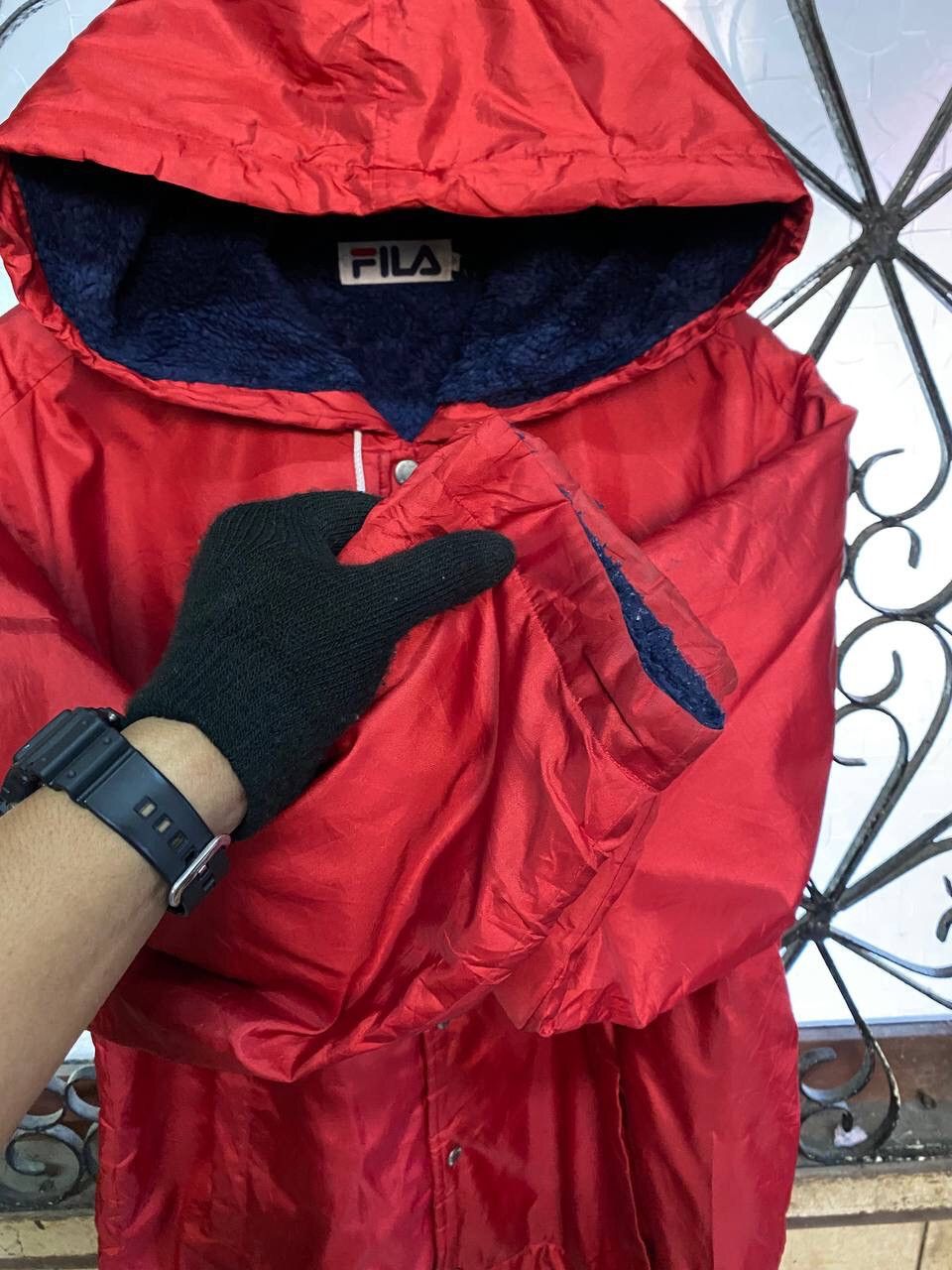 Fila FILA SPORTS SHERPA LINING LONG JACKET HOODED Size US S / EU 44-46 / 1 - 6 Thumbnail