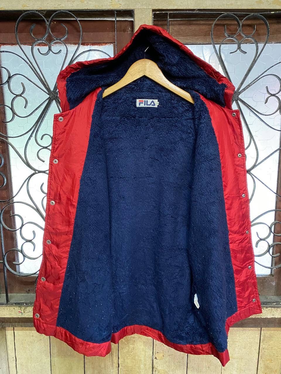 Fila FILA SPORTS SHERPA LINING LONG JACKET HOODED Size US S / EU 44-46 / 1 - 9 Thumbnail