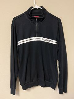 Supreme half outlet zip warm up