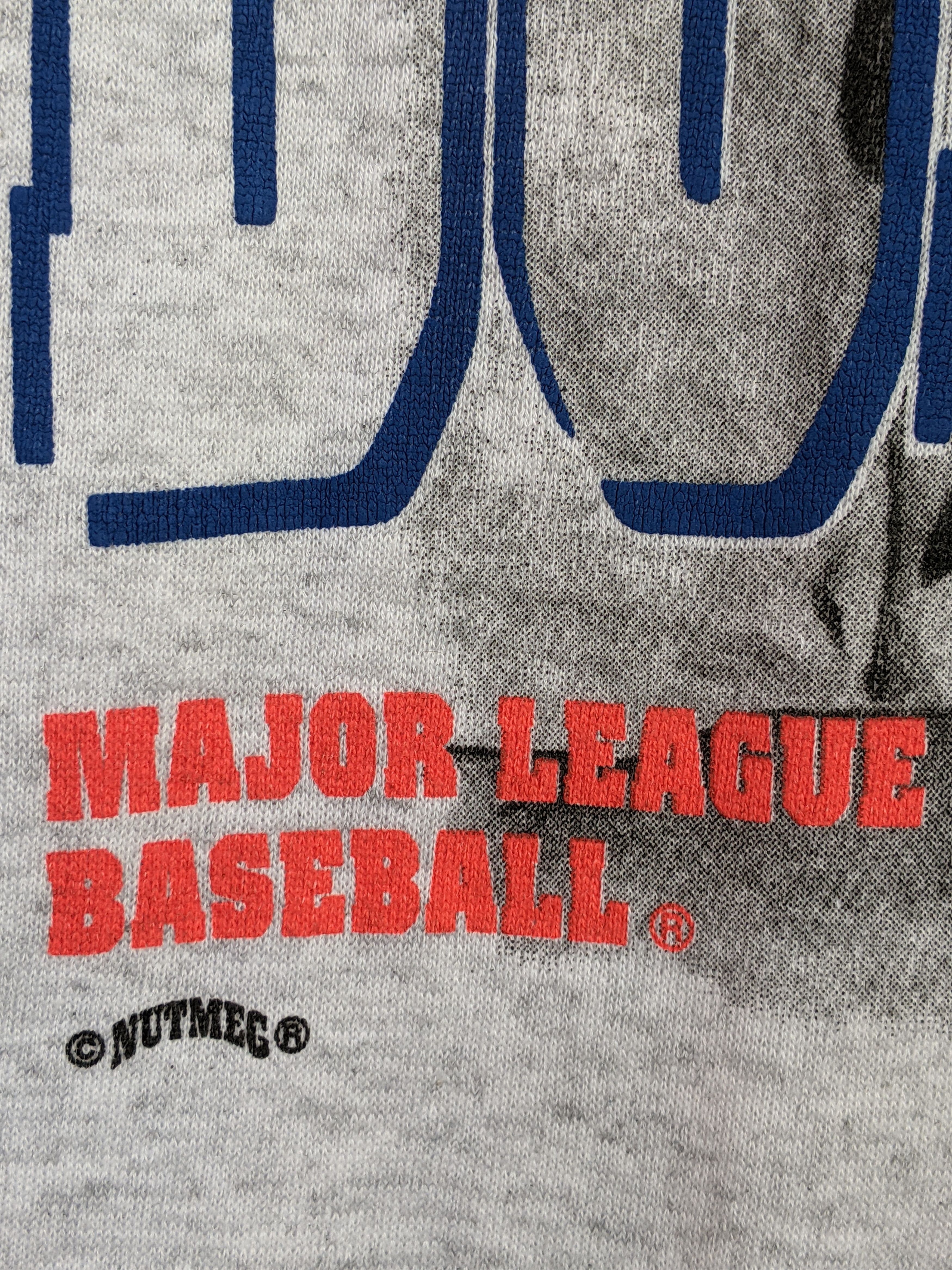 MLB Vintage 90s LA Dodgers Hideo Nomo Print Sweatshirt Size US L / EU 52-54 / 3 - 4 Thumbnail