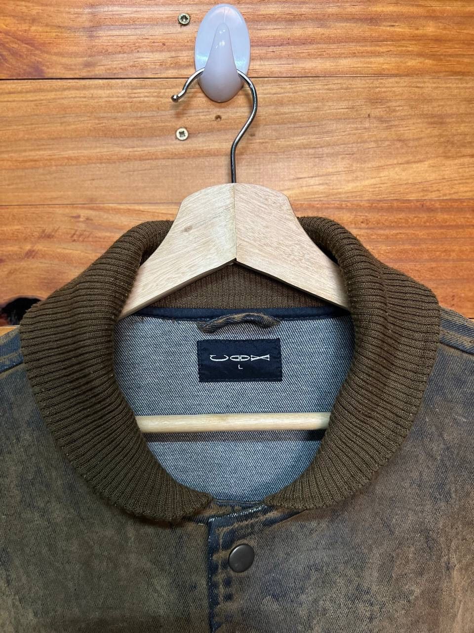 Japanese Brand COX DENIM SNAP BUTTON STYLE DESIGN JACKET Size US L / EU 52-54 / 3 - 6 Thumbnail