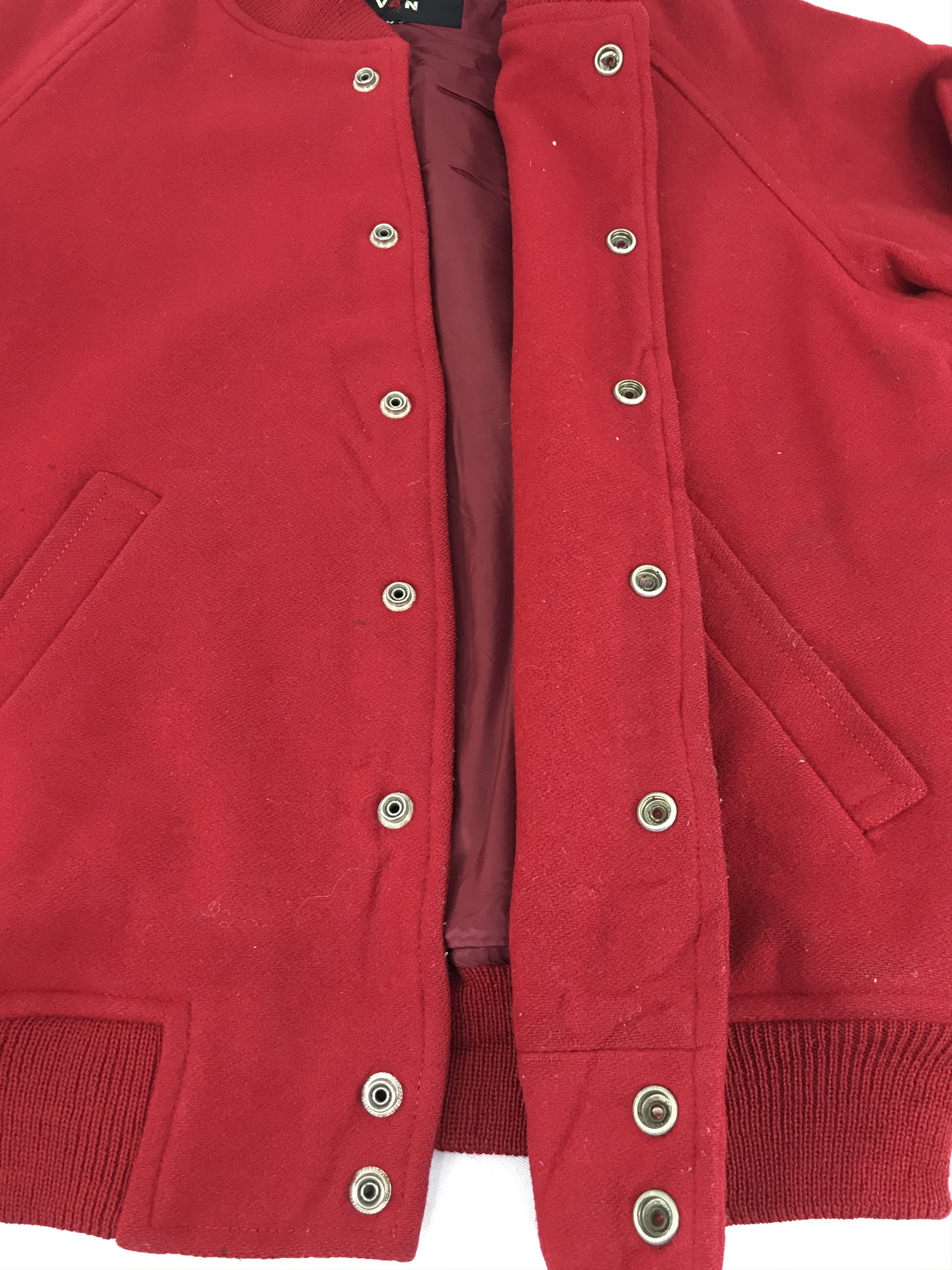 Van Van Jac Varsity Jacket Wool Heavy Sportswear Stadium Size US M / EU 48-50 / 2 - 2 Thumbnail